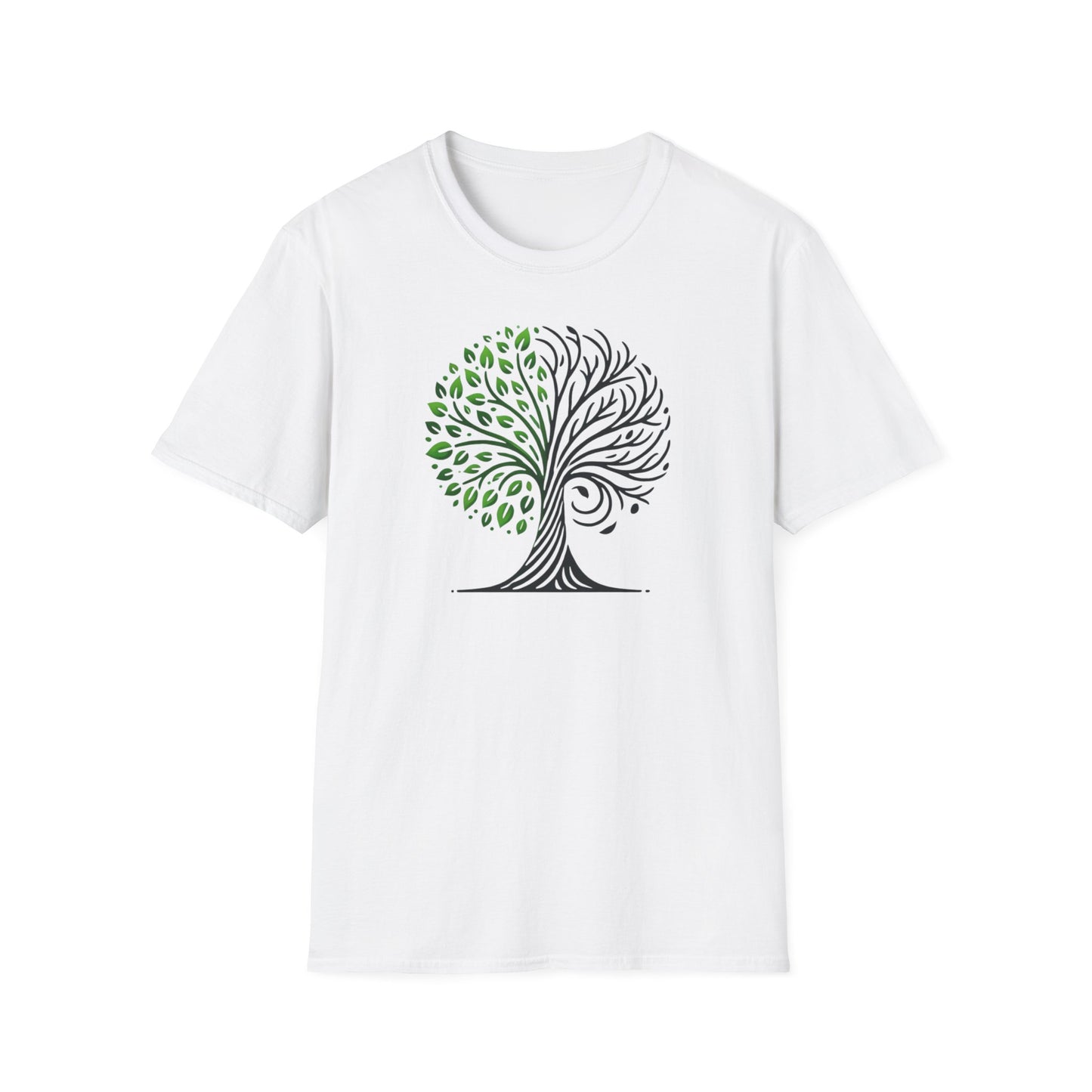 t-shirt "Symbole de l'arbre bipolaire" -Unisex Softstyle T-Shirt