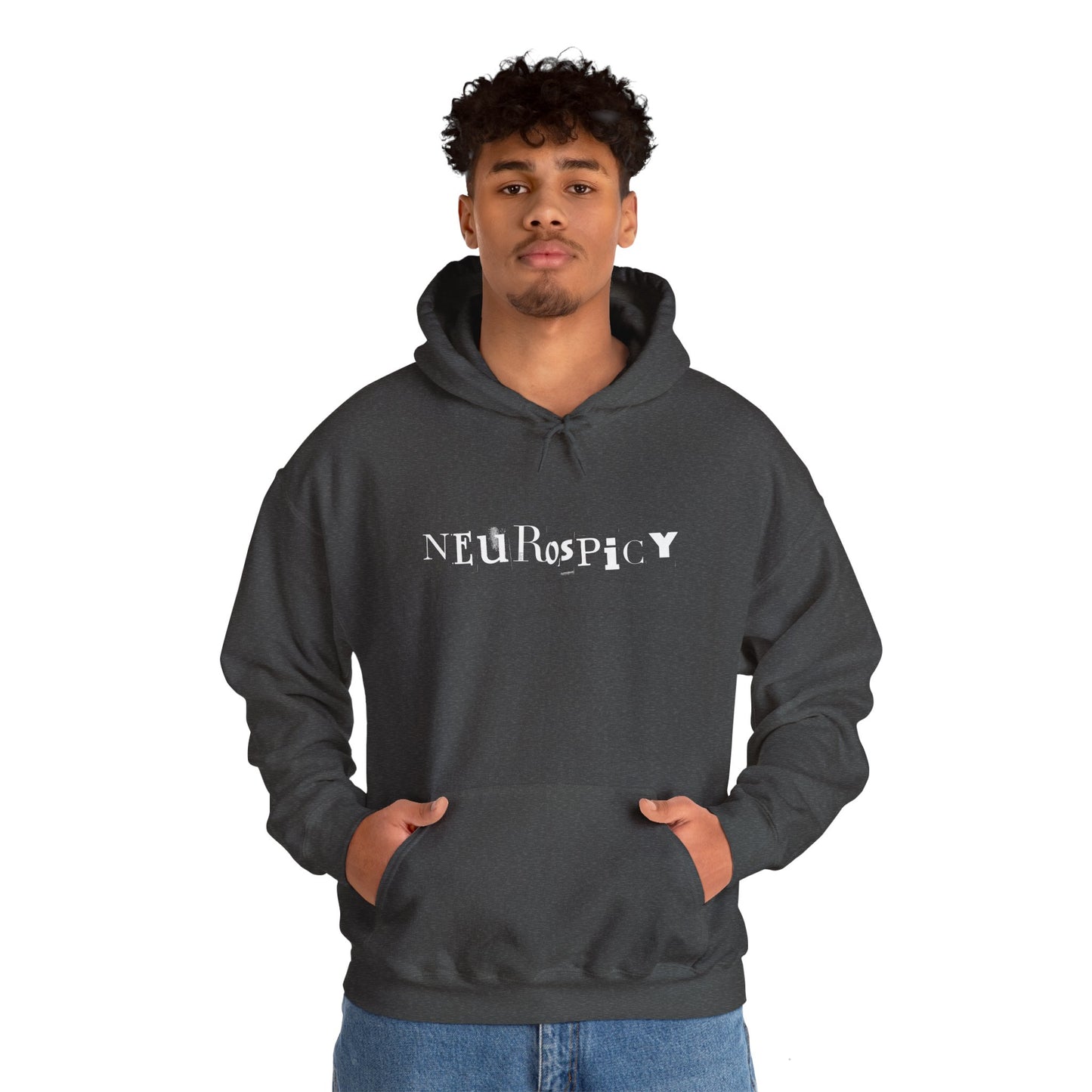 Hoodie "Neurospicy Collage" - Unisex Heavy Blend™ Hooded Sweatshirt