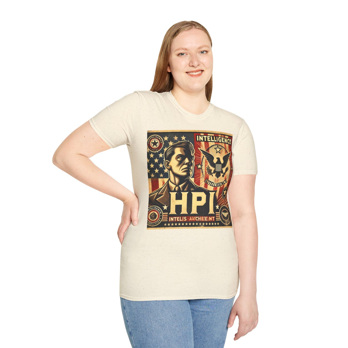 T-shirt "American HPI" - Unisex Softstyle T-Shirt