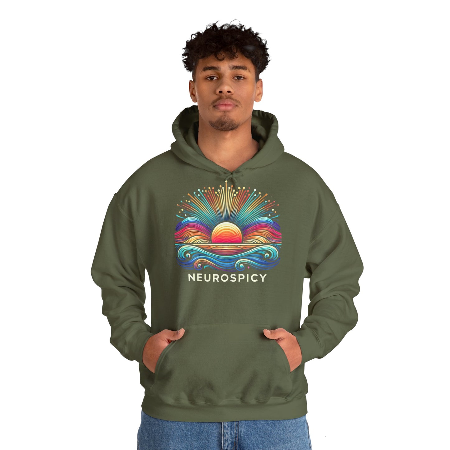 Hoodie "Neurospicy" - Unisex Heavy Blend™ Hooded Sweatshirt