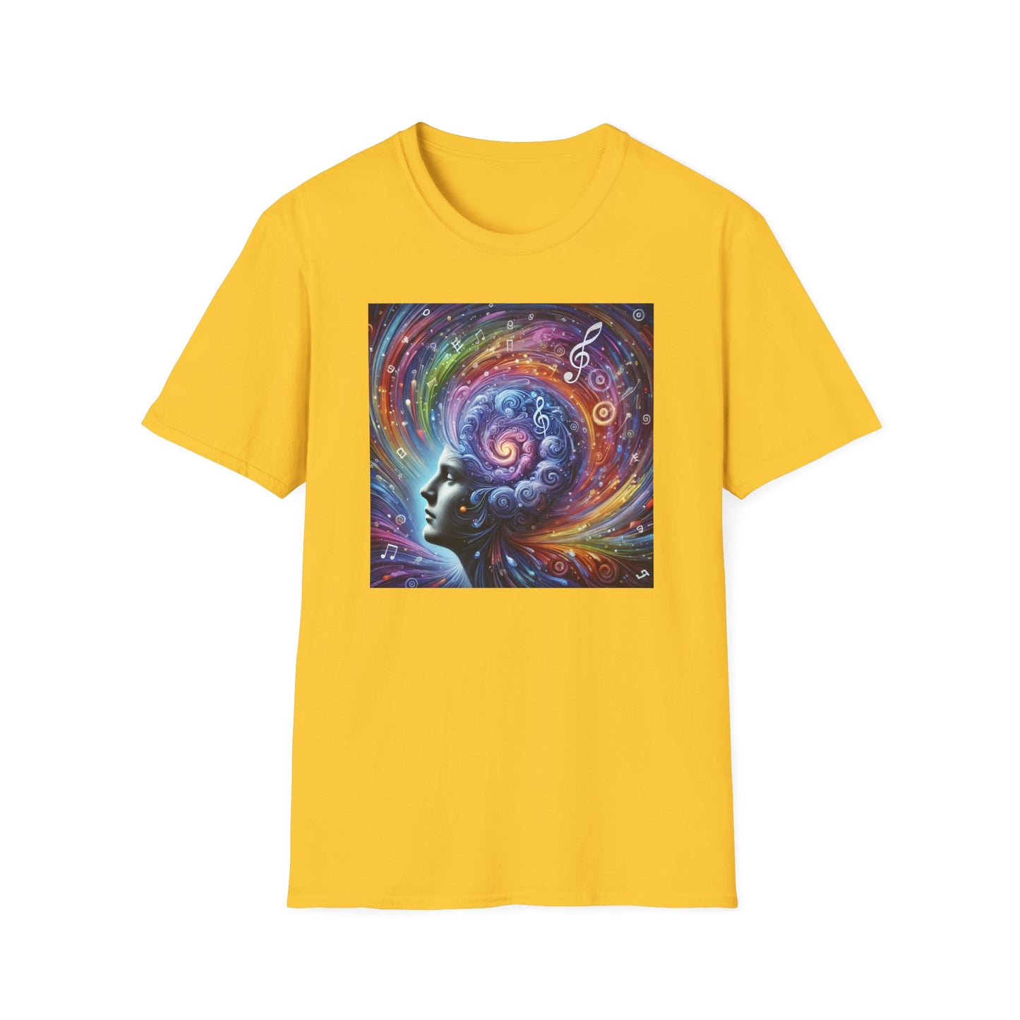 T-shirt "Vortex de pensées" HIP/Gifted - Unisex Softstyle T-Shirt