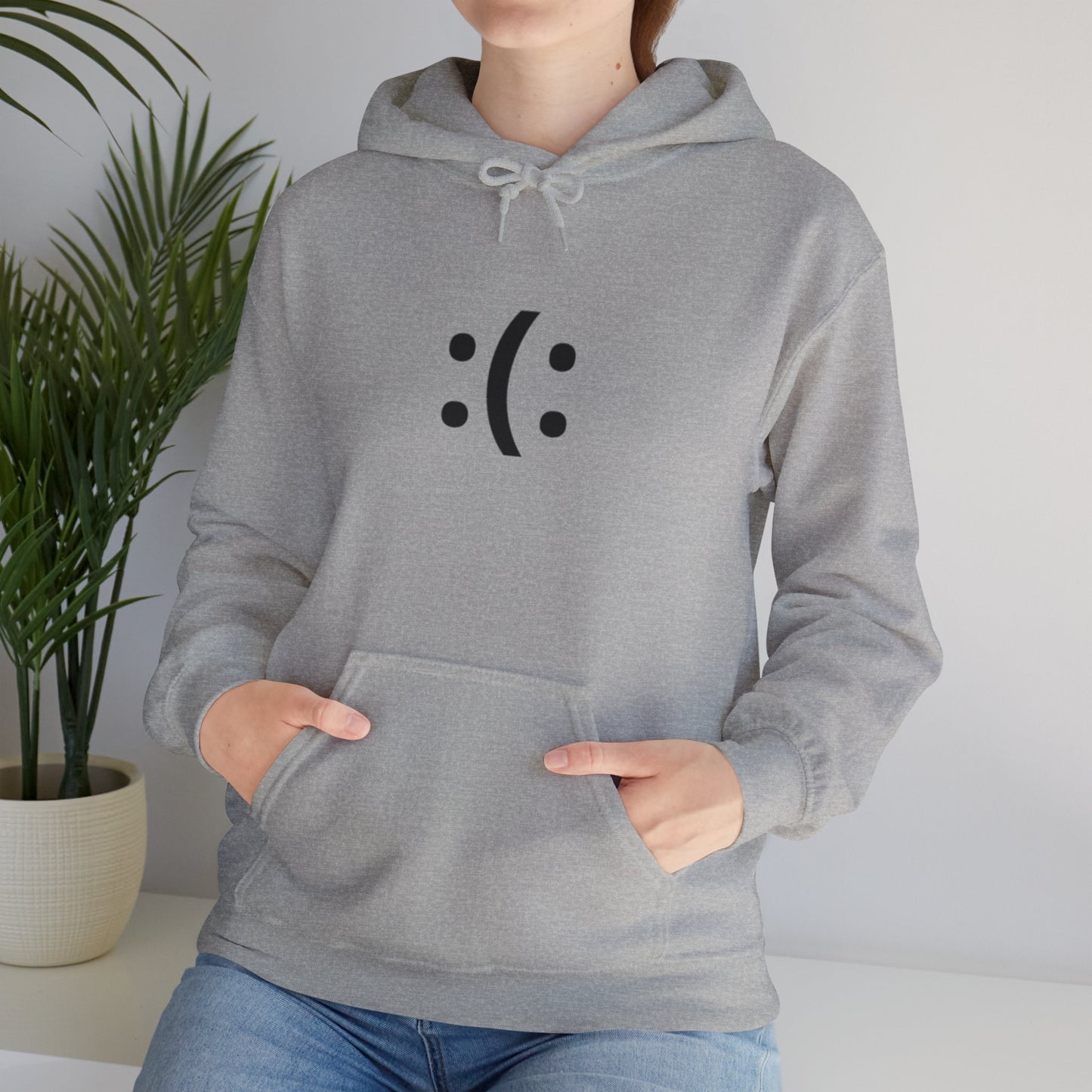 Hoodie "Smiley Bipolaire" - Unisex Heavy Blend™ Hooded Sweatshirt