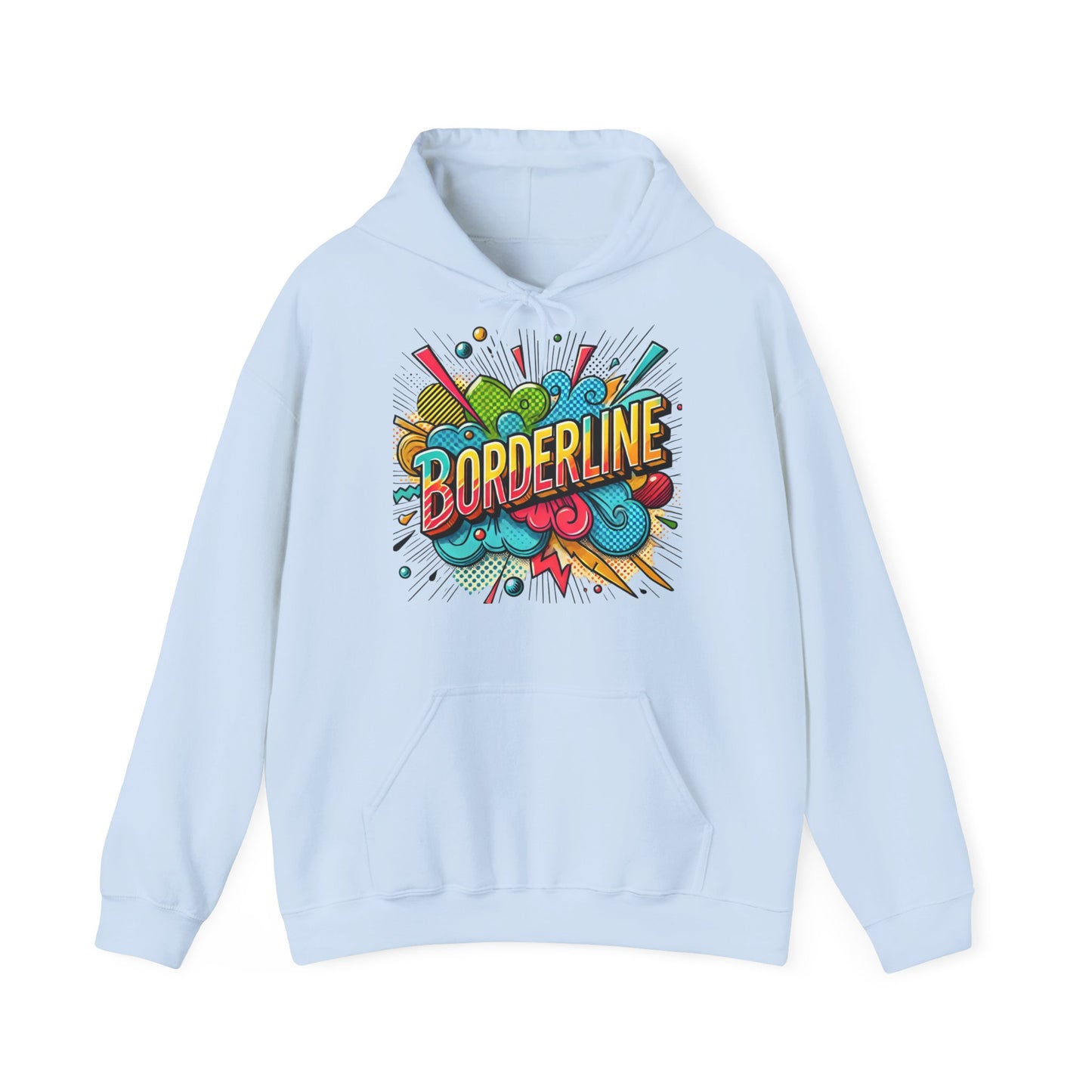 Hoodie " Borderline Kaboom" - Unisex Heavy Blend™ Hooded Sweatshirt