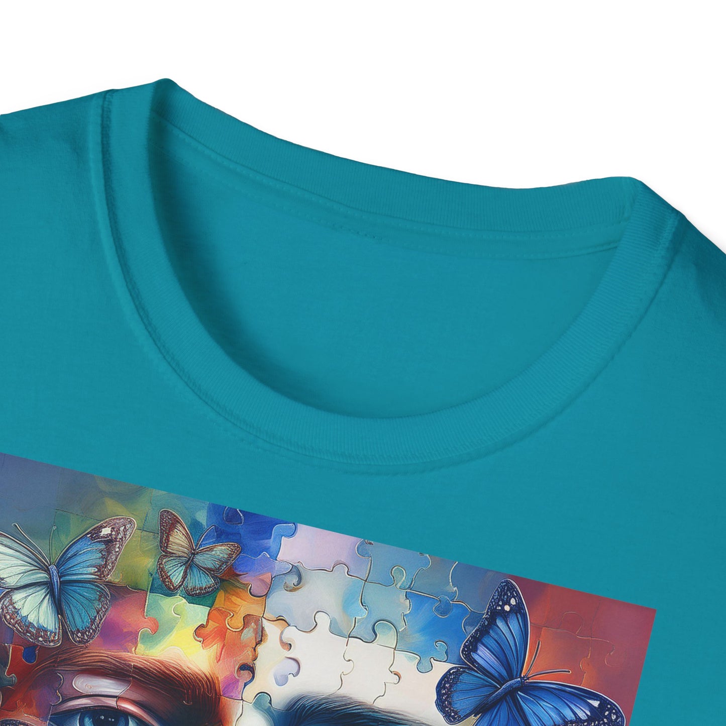 T-shirt "Puzzle de l’Âme" - Unisex Softstyle T-Shirt