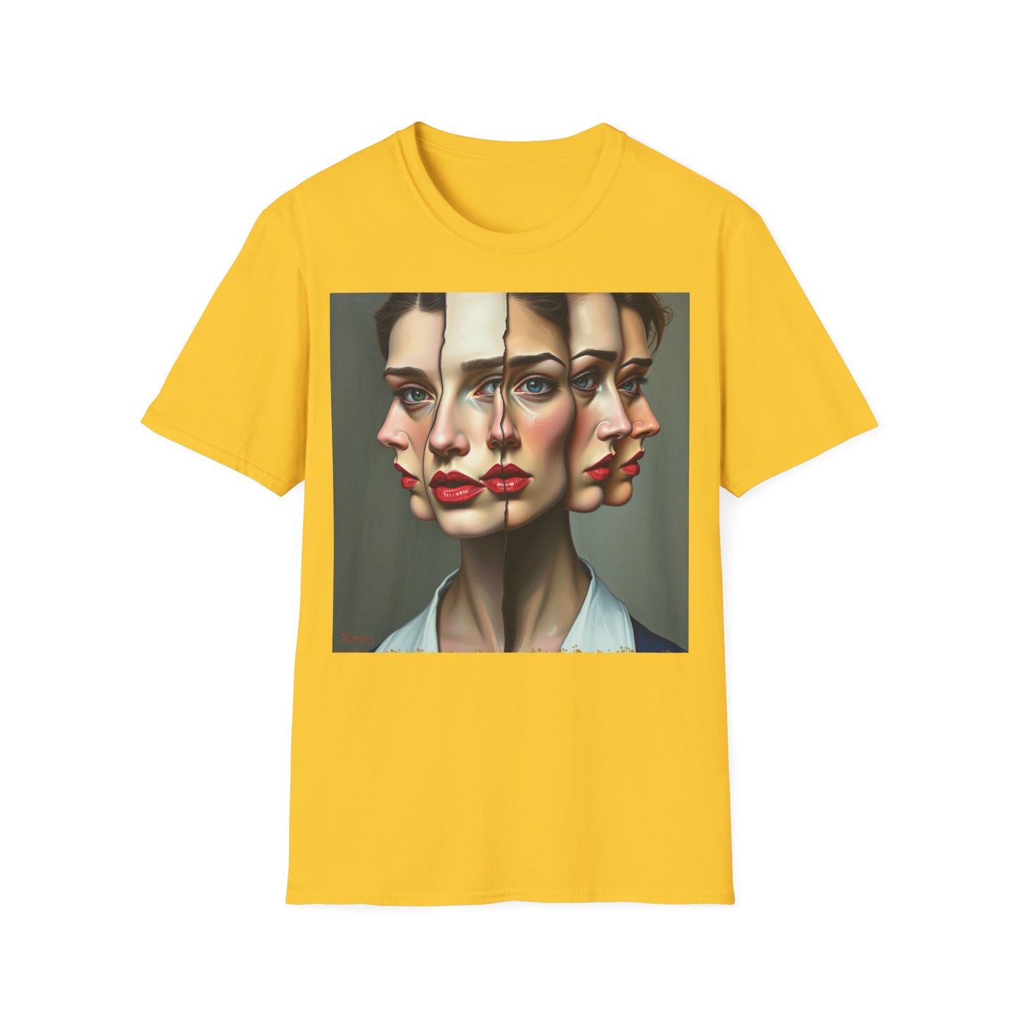 T-shirt " Reflets Fragmentés" TDI/DID - Unisex Softstyle T-Shirt