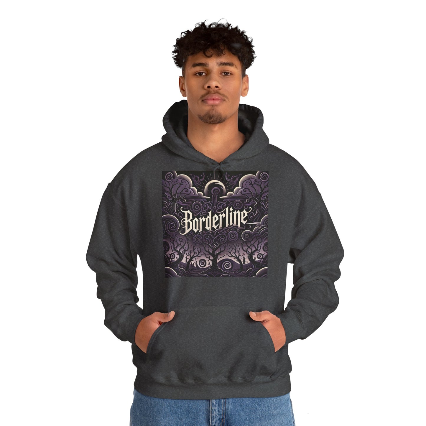 Hoodie "Borderline Gothique" - Unisex Heavy Blend™ Hooded Sweatshirt