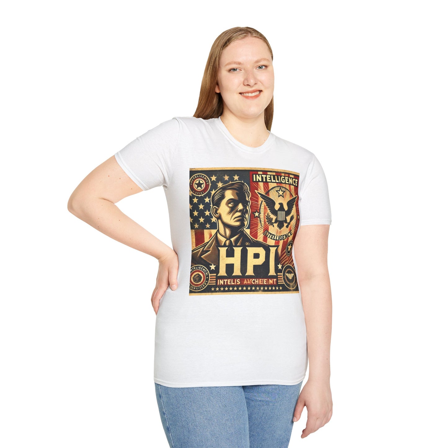 T-shirt "American HPI" - Unisex Softstyle T-Shirt