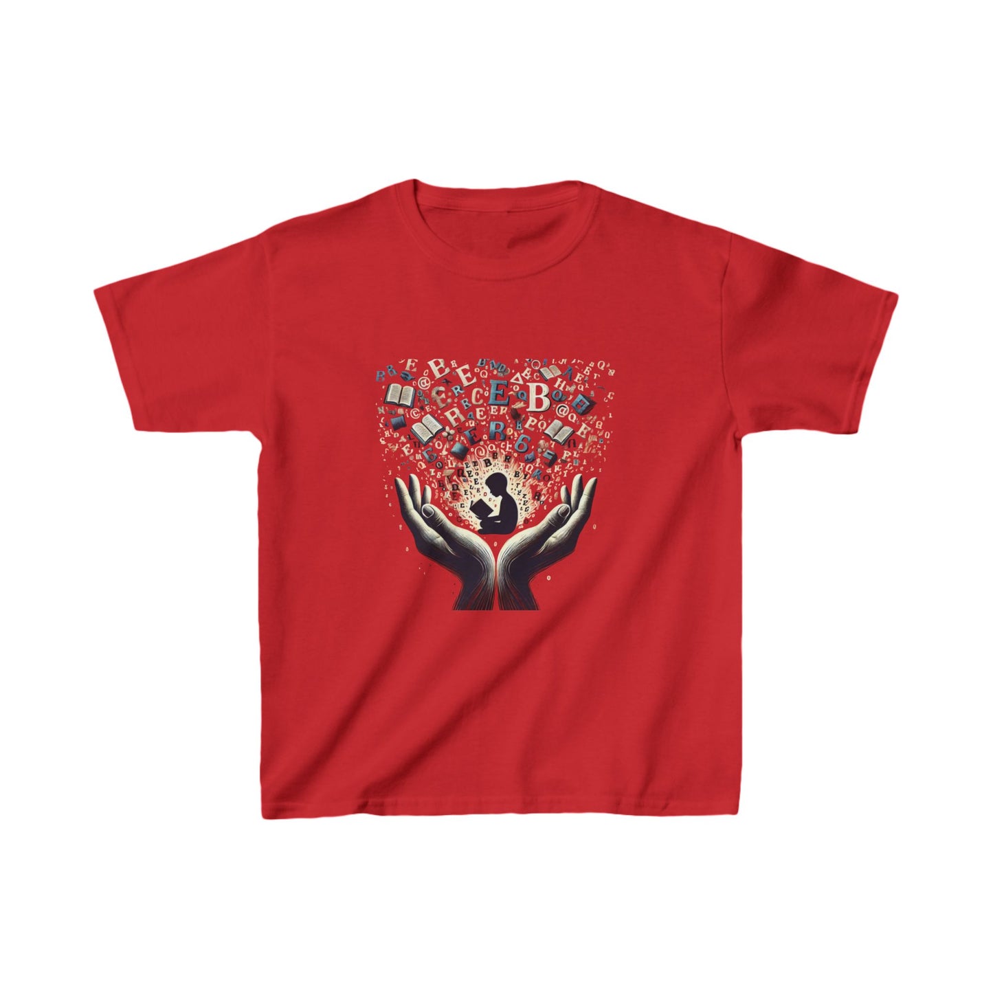 T-shirt "Les Mots en Mouvement" - Kids Heavy Cotton™ Tee