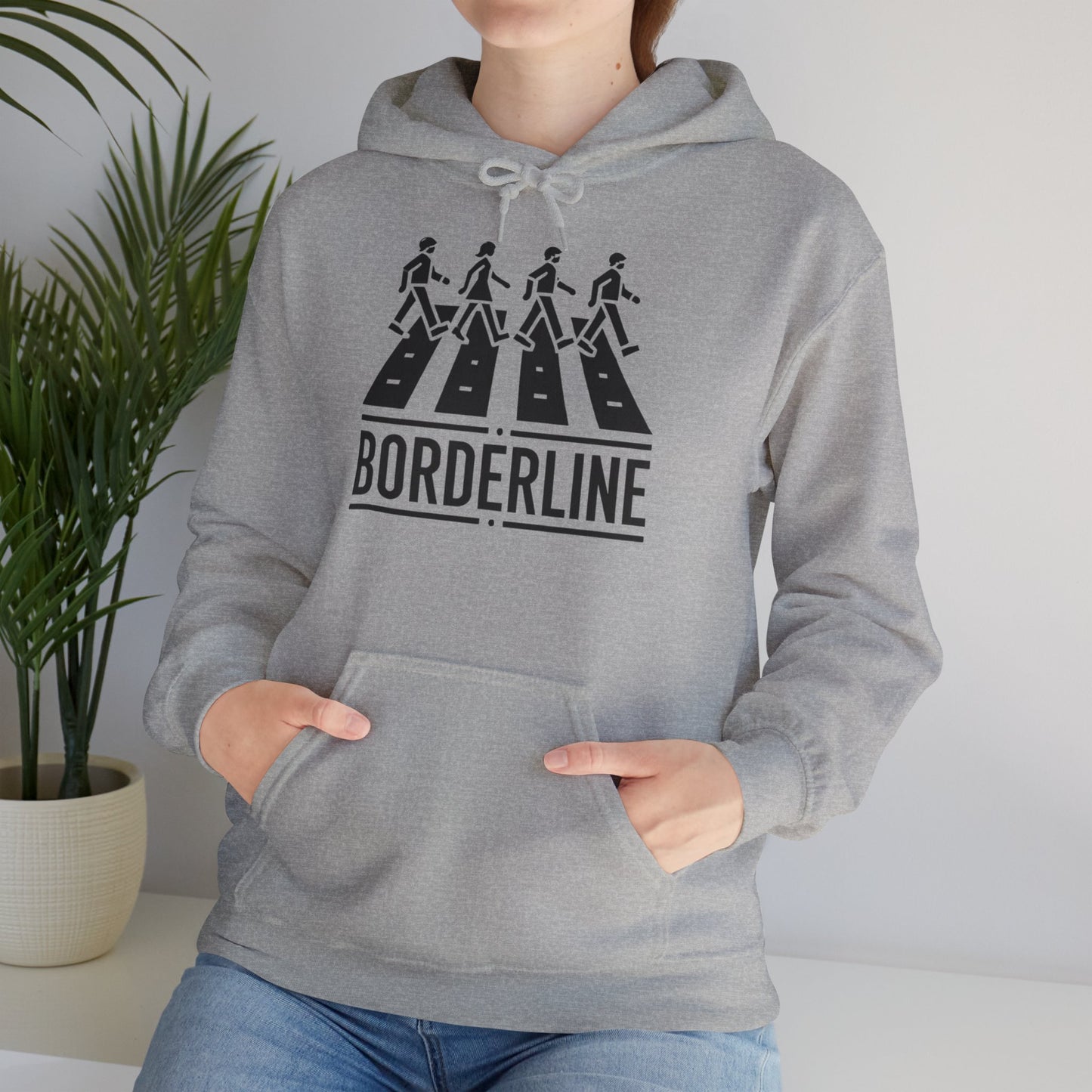 Hoodie "Borderline Abbey Road" - Unisex Heavy Blend™ Hooded Sweatshirt