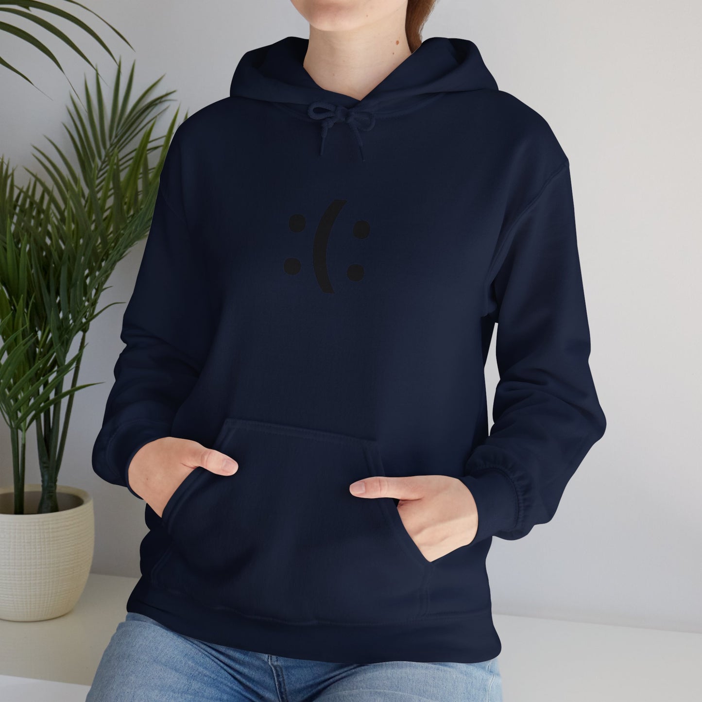 Hoodie "Smiley Bipolaire" - Unisex Heavy Blend™ Hooded Sweatshirt