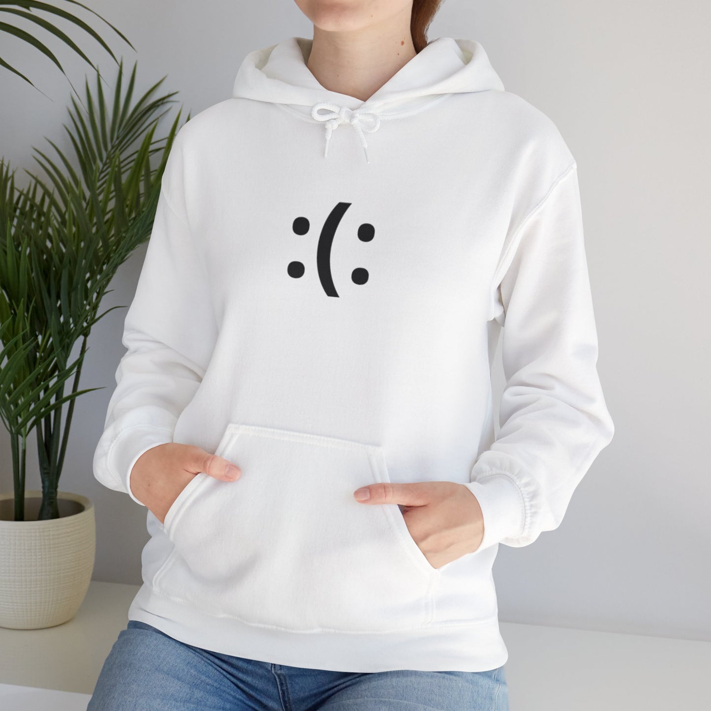 Hoodie "Smiley Bipolaire" - Unisex Heavy Blend™ Hooded Sweatshirt