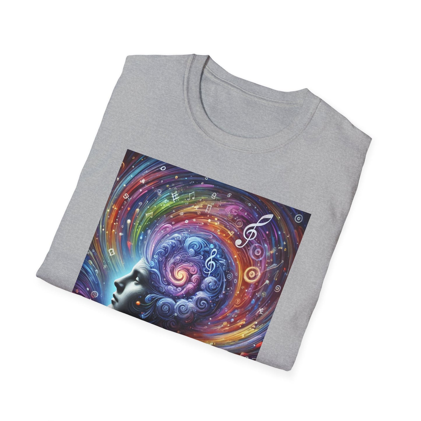 T-shirt "Vortex de pensées" HIP/Gifted - Unisex Softstyle T-Shirt