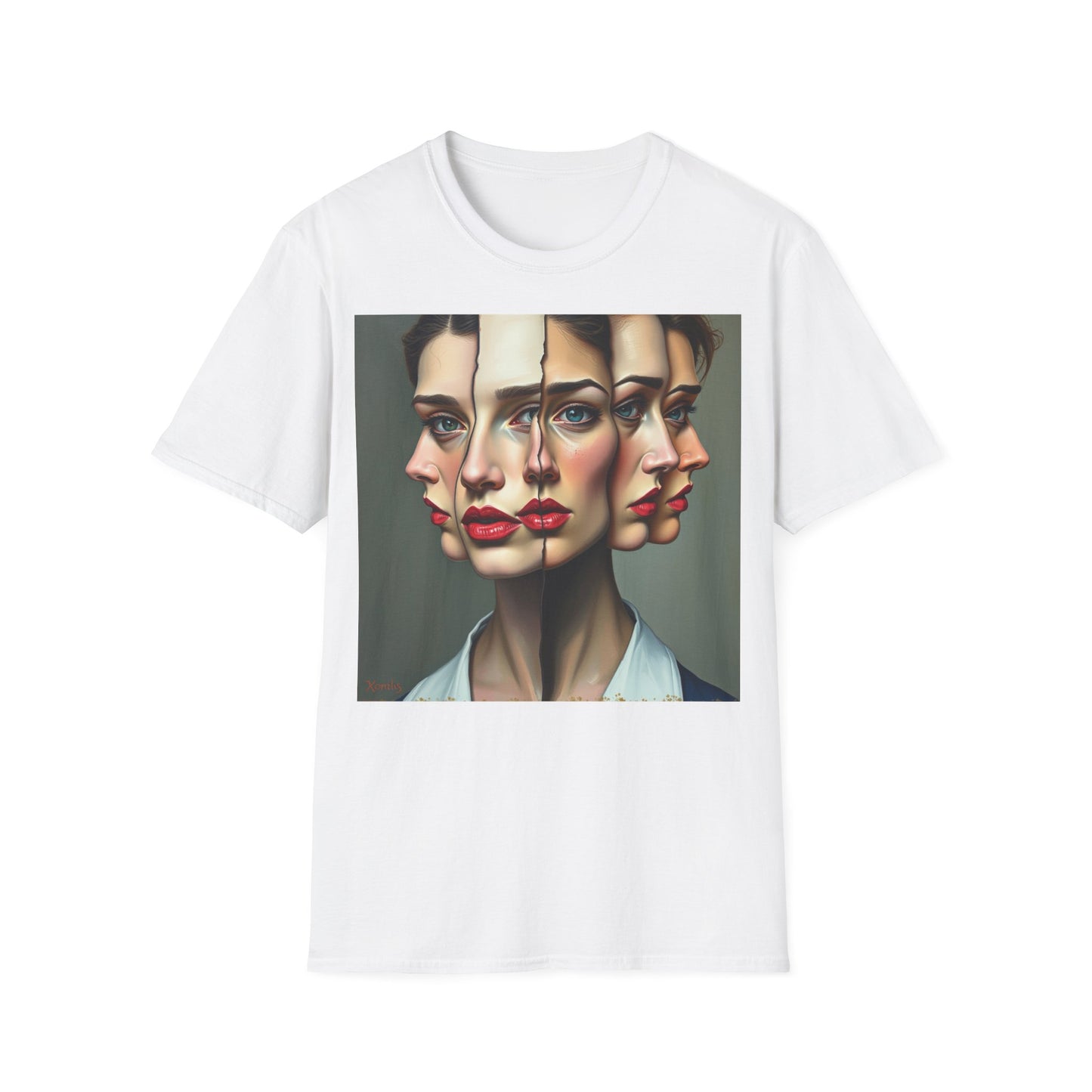 T-shirt " Reflets Fragmentés" TDI/DID - Unisex Softstyle T-Shirt