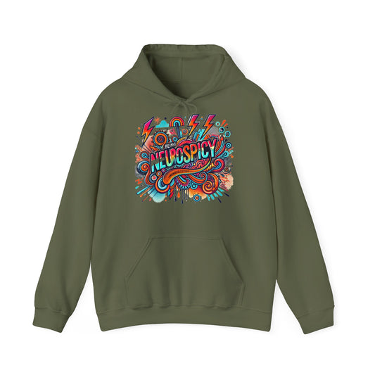 Hoodie "Being Neurospicy" - Unisex Heavy Blend™ Hooded Sweatshirt