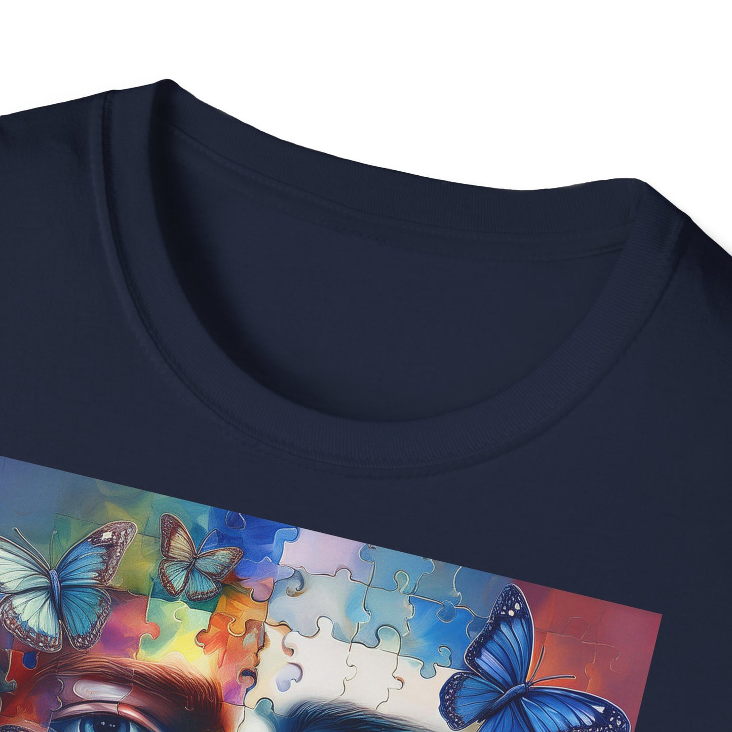 T-shirt "Puzzle de l’Âme" - Unisex Softstyle T-Shirt