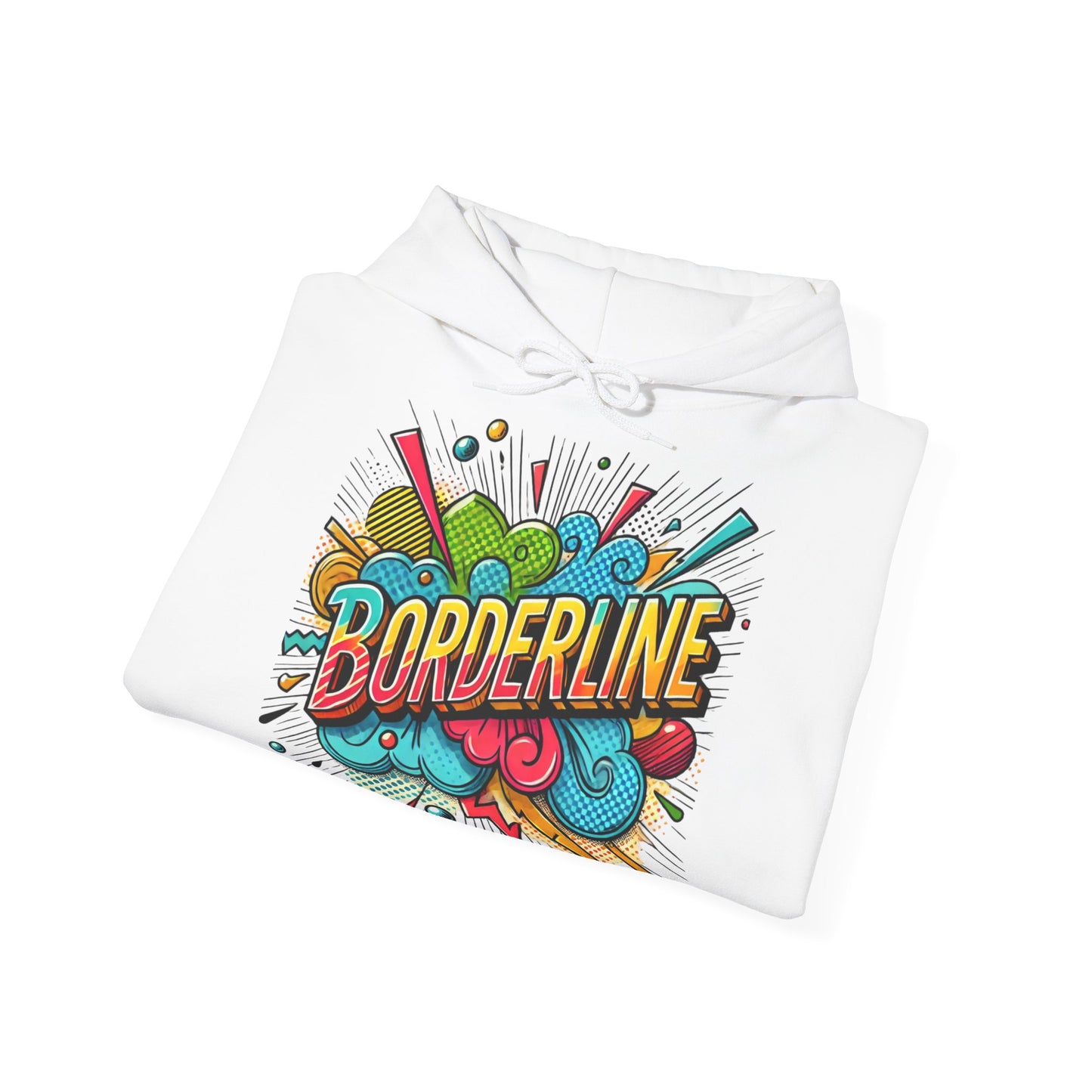 Hoodie " Borderline Kaboom" - Unisex Heavy Blend™ Hooded Sweatshirt