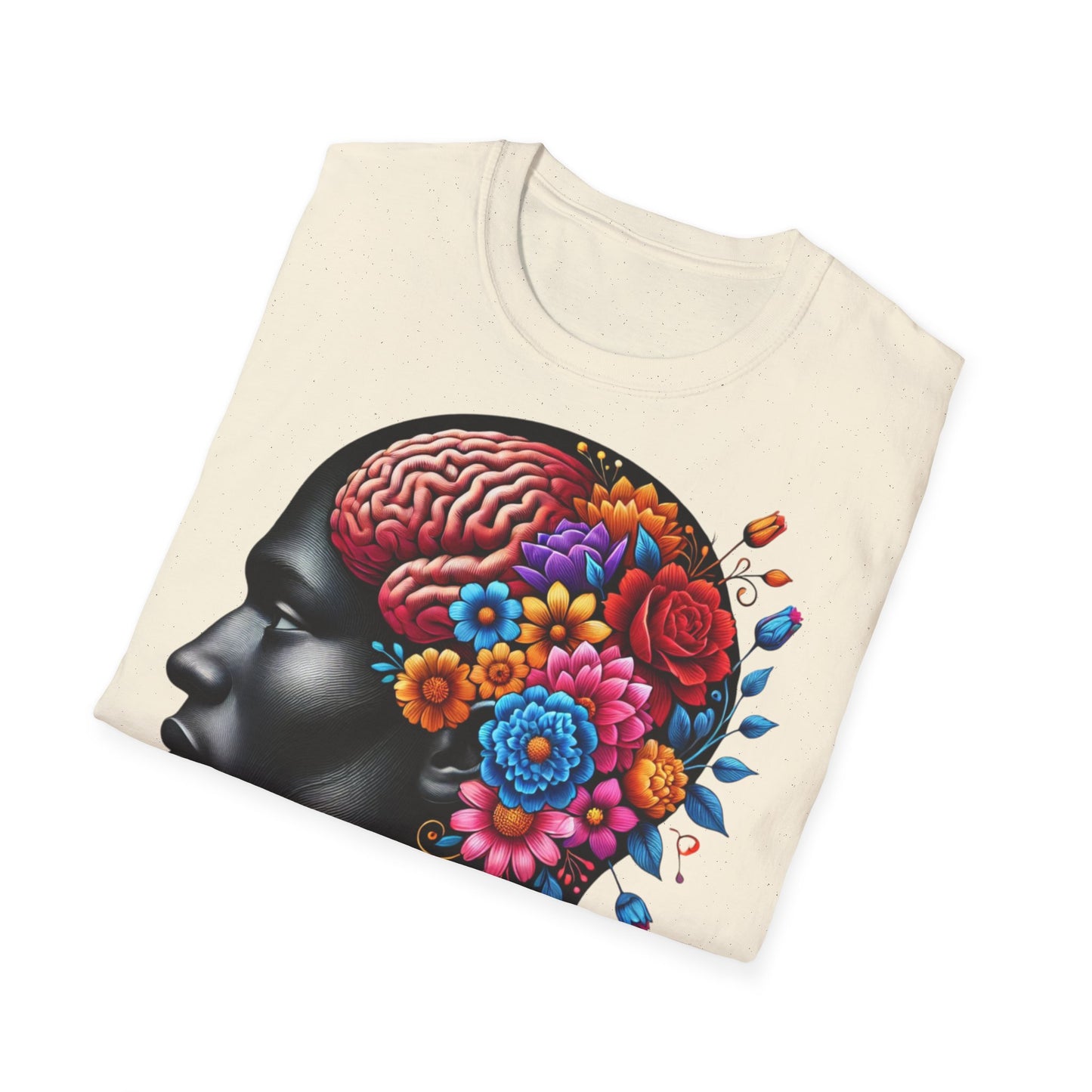 Homme Black Neurodiversity - Unisex Softstyle T-Shirt