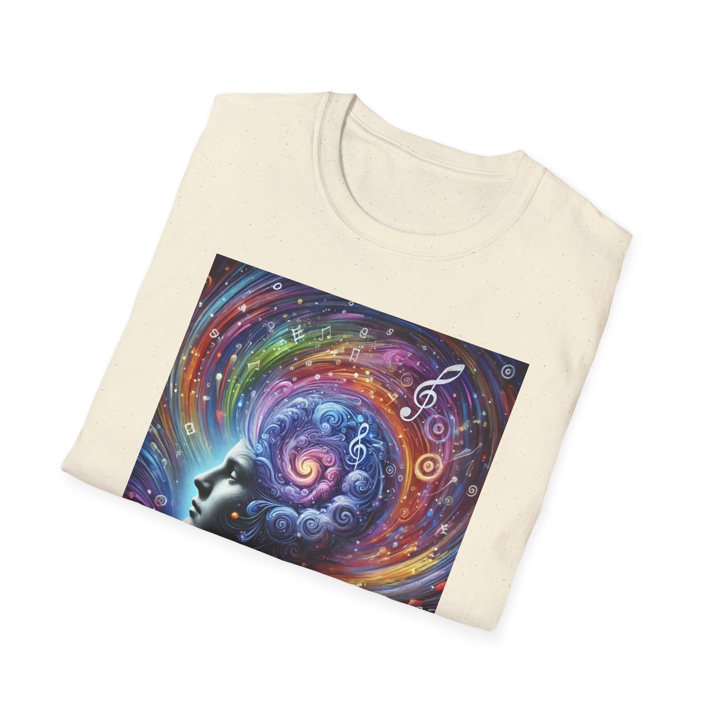 T-shirt "Vortex de pensées" HIP/Gifted - Unisex Softstyle T-Shirt