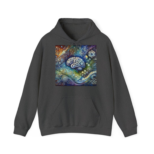 Hoodie " The Brain" HPI/Gifted - Unisex Heavy Blend™ Hooded Sweatshirt