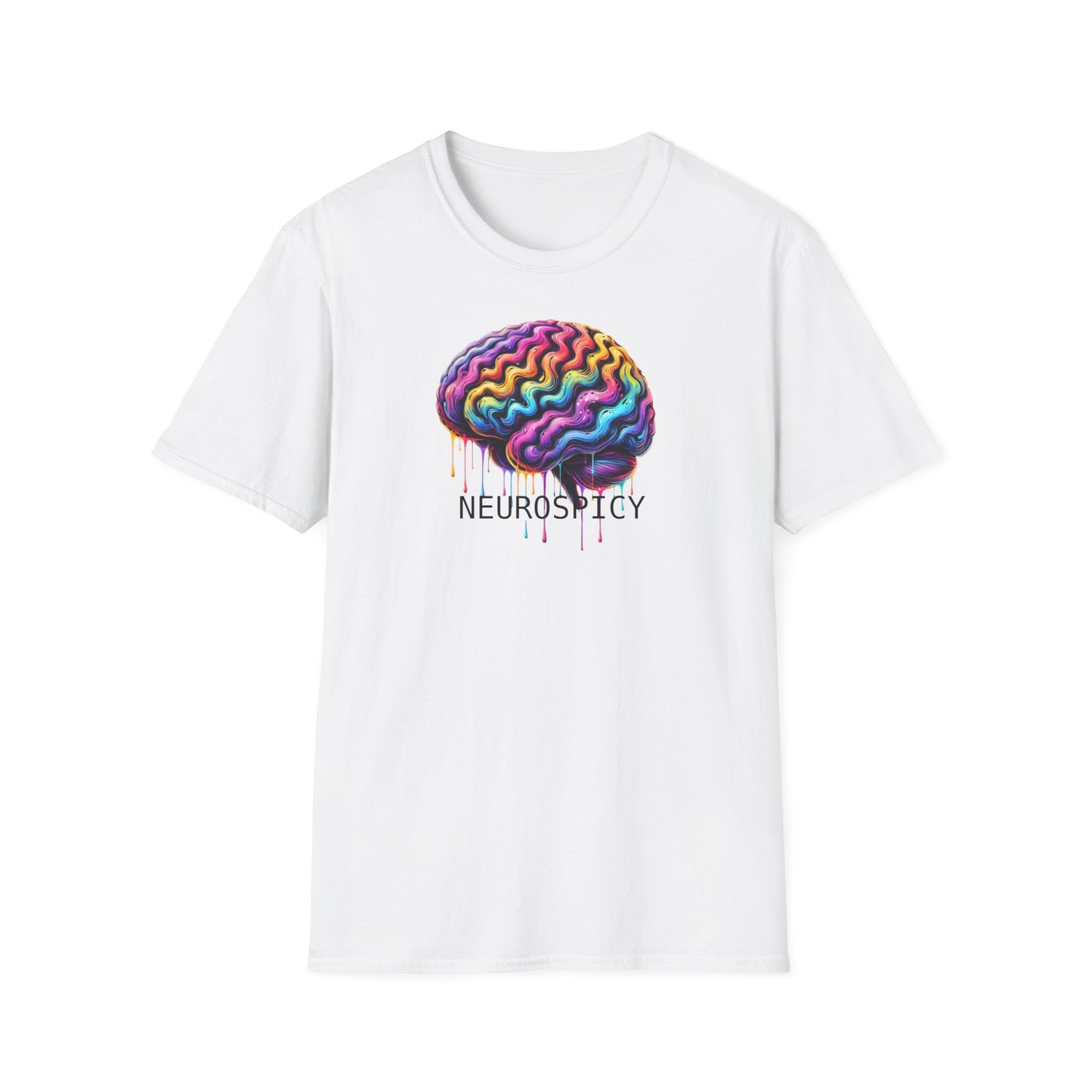 T-shirt "Fluidité Mentale" -  Unisex Softstyle T-Shirt