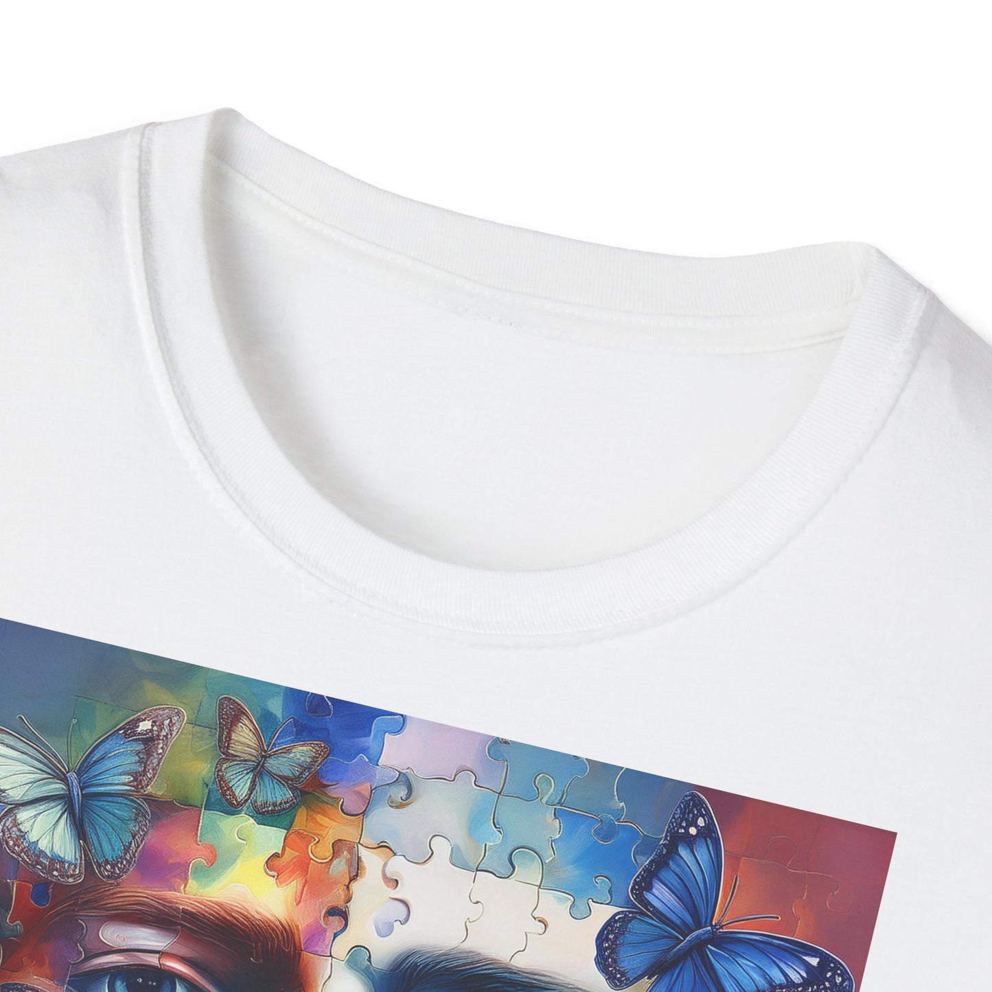 T-shirt "Puzzle de l’Âme" - Unisex Softstyle T-Shirt