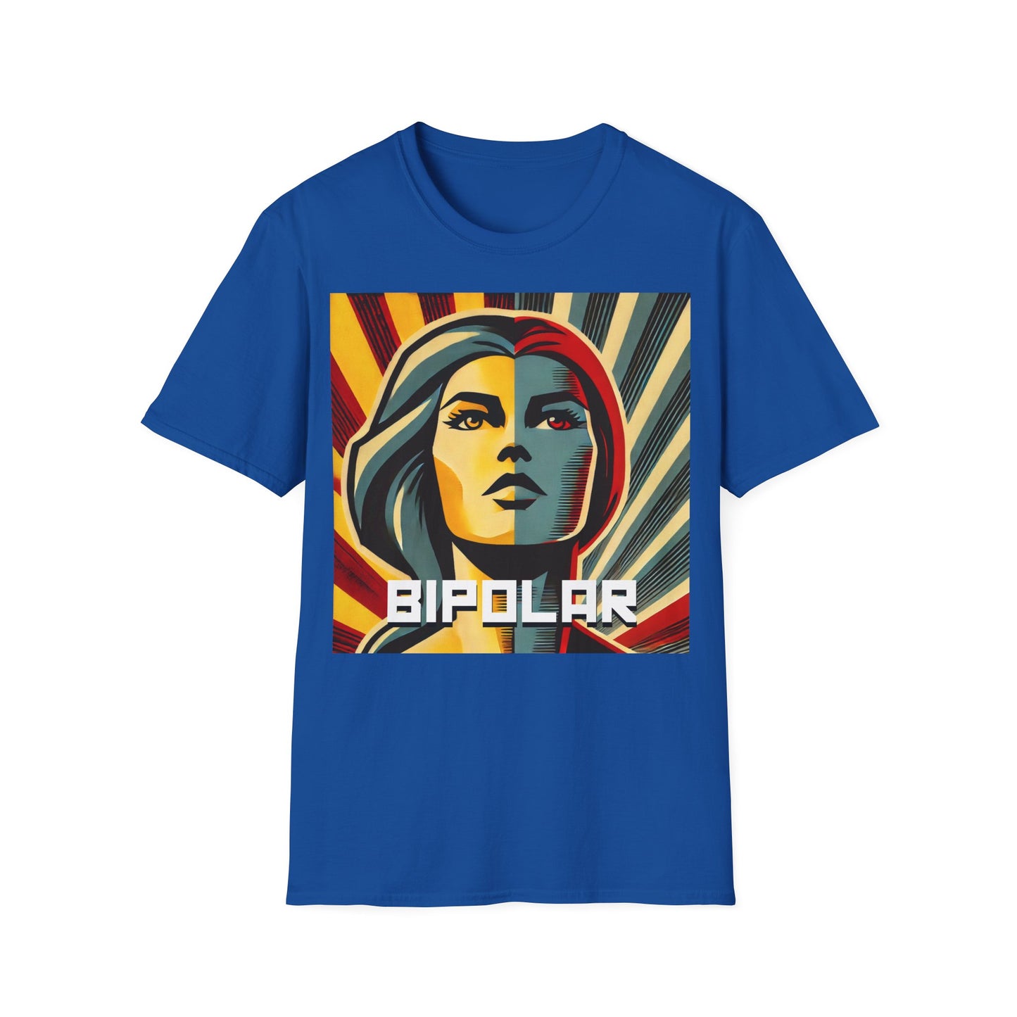 T-shirt "Bipolar Comrade" - Unisex Softstyle T-Shirt