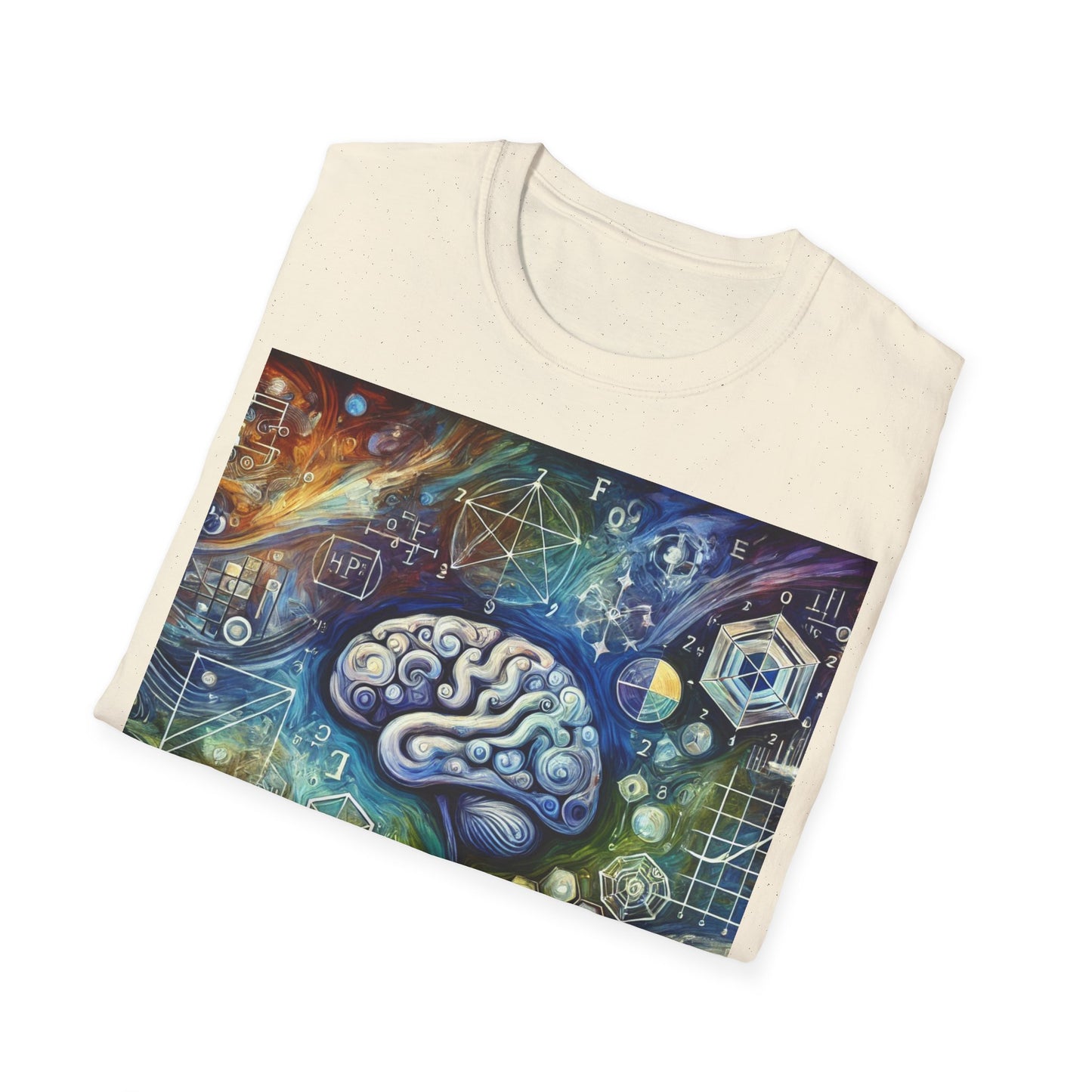 t-shirt "The brain " HPI / Gifted - Unisex Softstyle T-Shirt