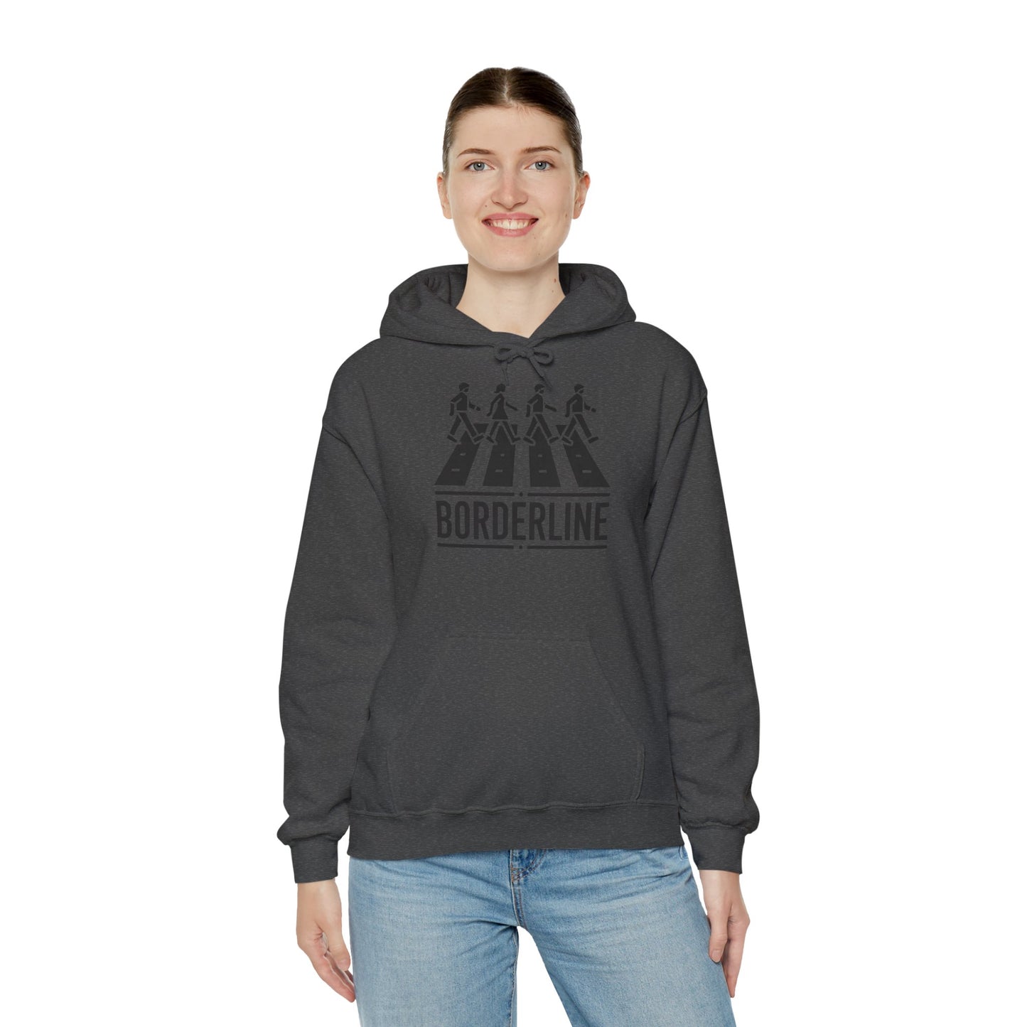 Hoodie "Borderline Abbey Road" - Unisex Heavy Blend™ Hooded Sweatshirt