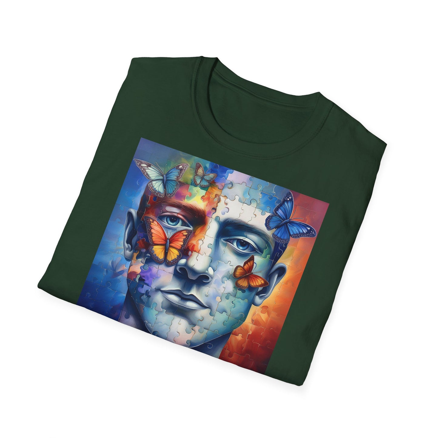 T-shirt "Puzzle de l’Âme" - Unisex Softstyle T-Shirt