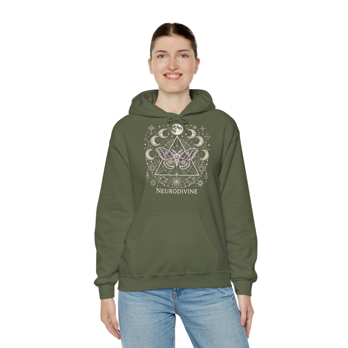 Hoodie "Neurodivine" - Unisex Heavy Blend™ Hooded Sweatshirt