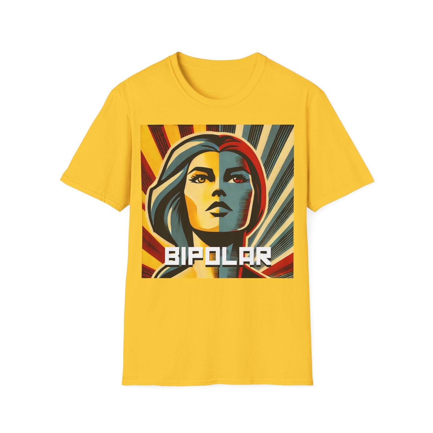 T-shirt "Bipolar Comrade" - Unisex Softstyle T-Shirt