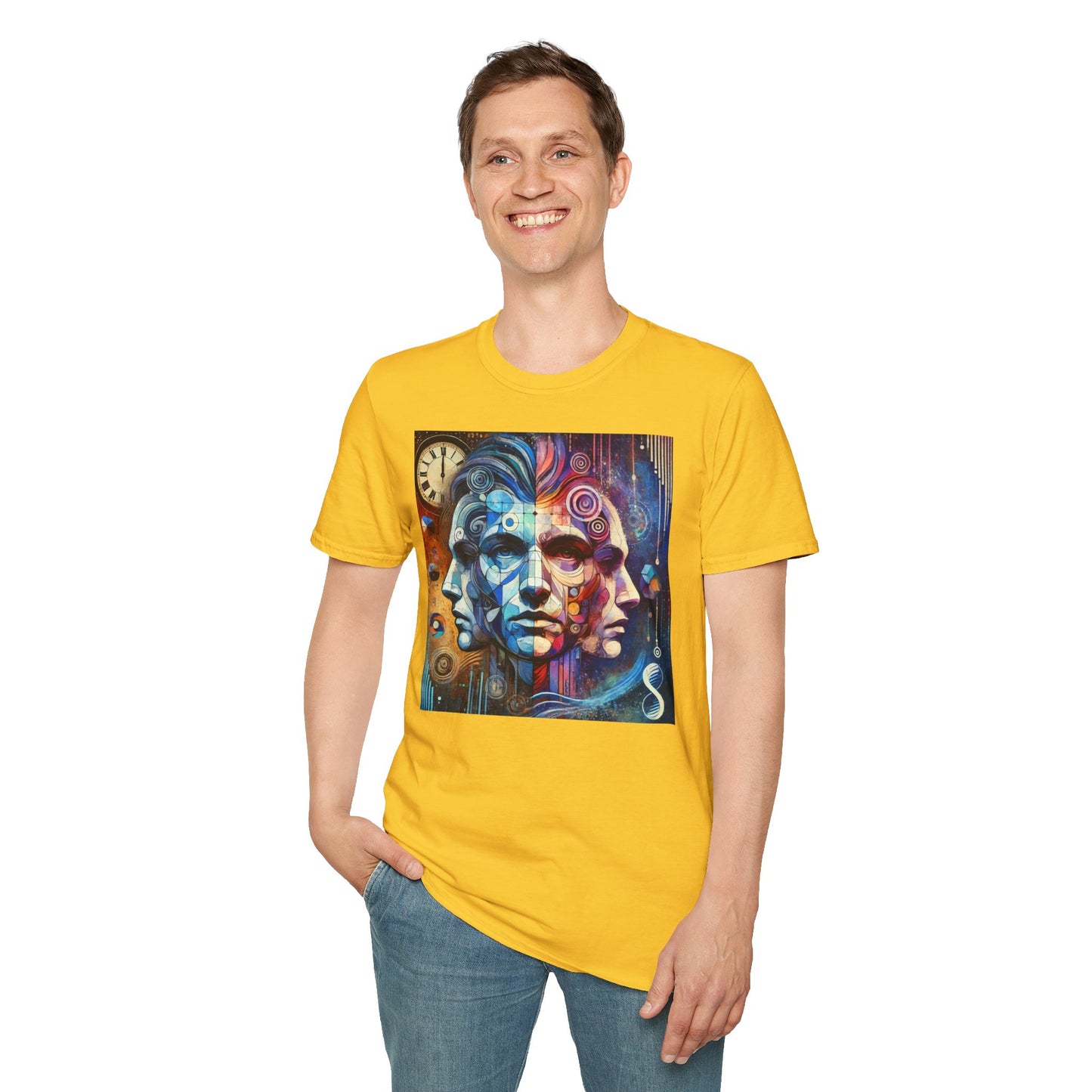 T-shirt "Fusion des Identités" TDI/DID - Unisex Softstyle T-Shirt