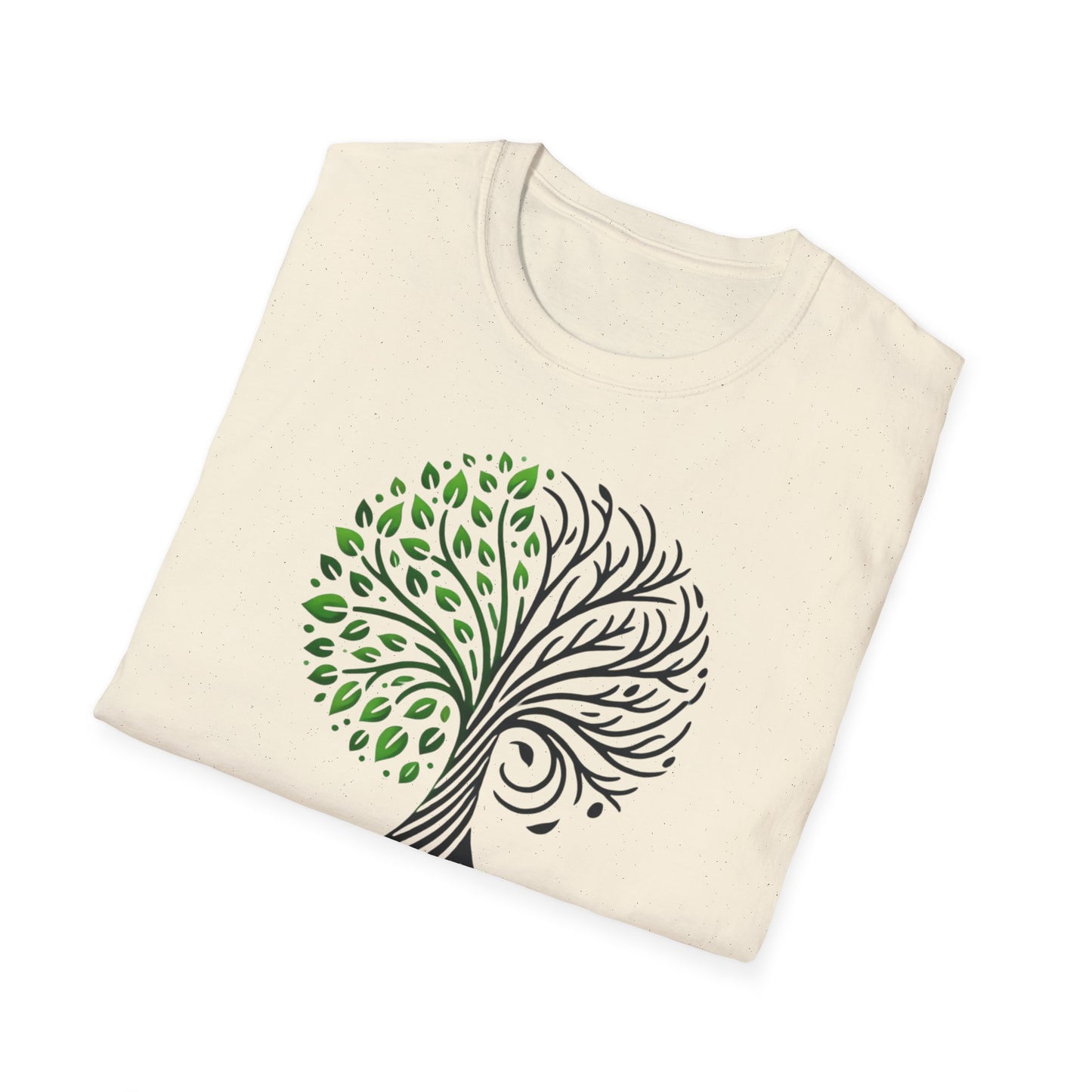 t-shirt "Symbole de l'arbre bipolaire" -Unisex Softstyle T-Shirt