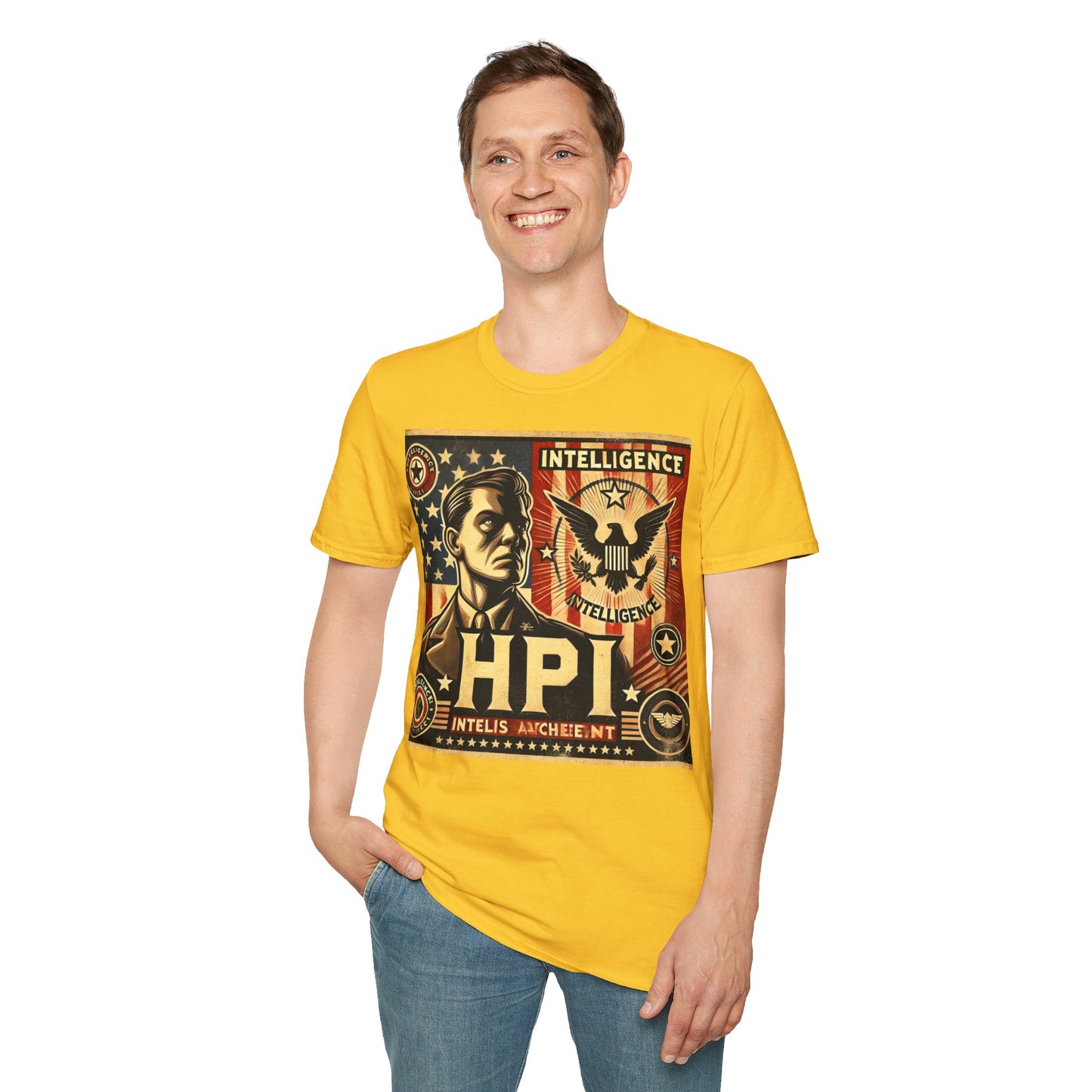 T-shirt "American HPI" - Unisex Softstyle T-Shirt