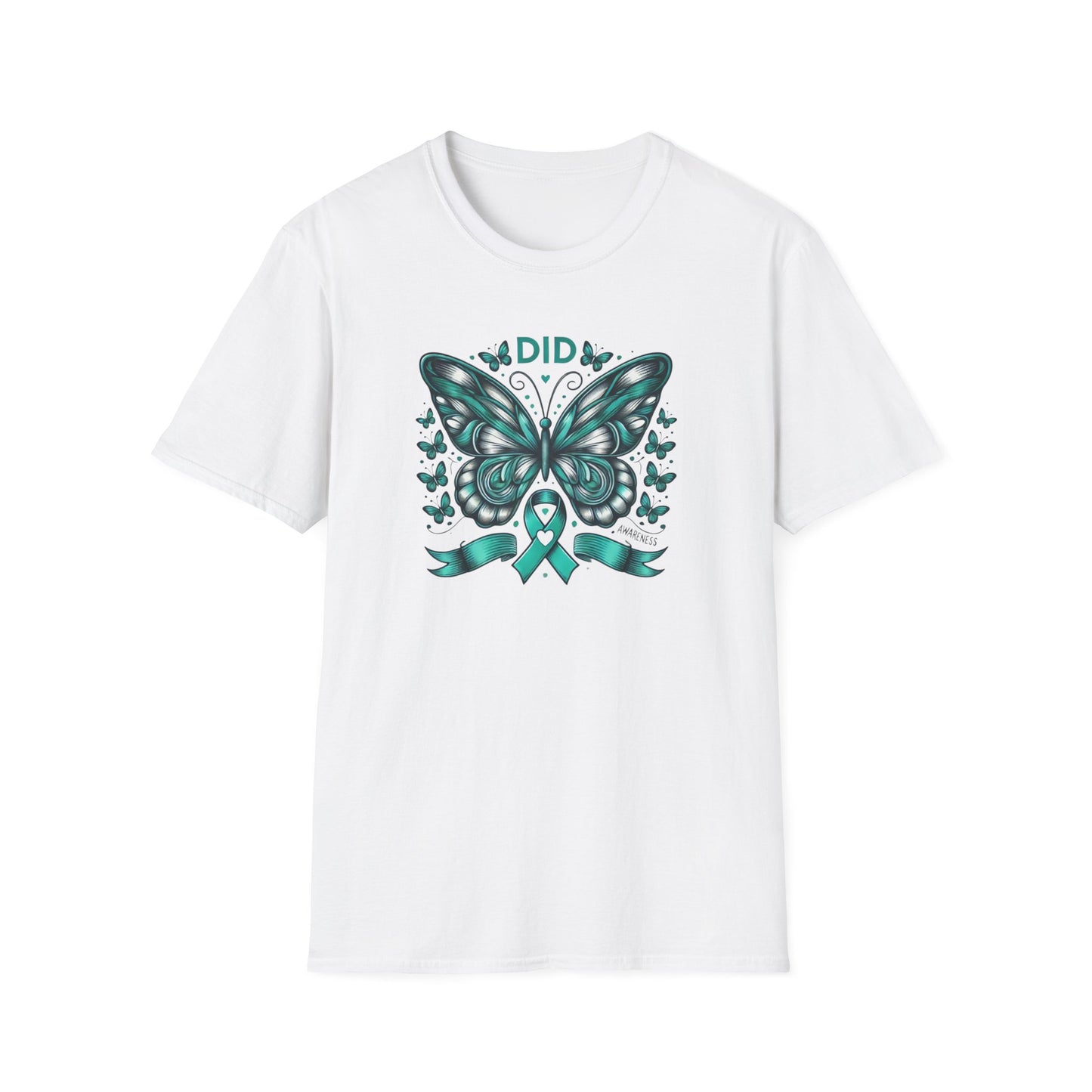 T-shirt "Butterfly" TDI/DID - Unisex Softstyle T-Shirt