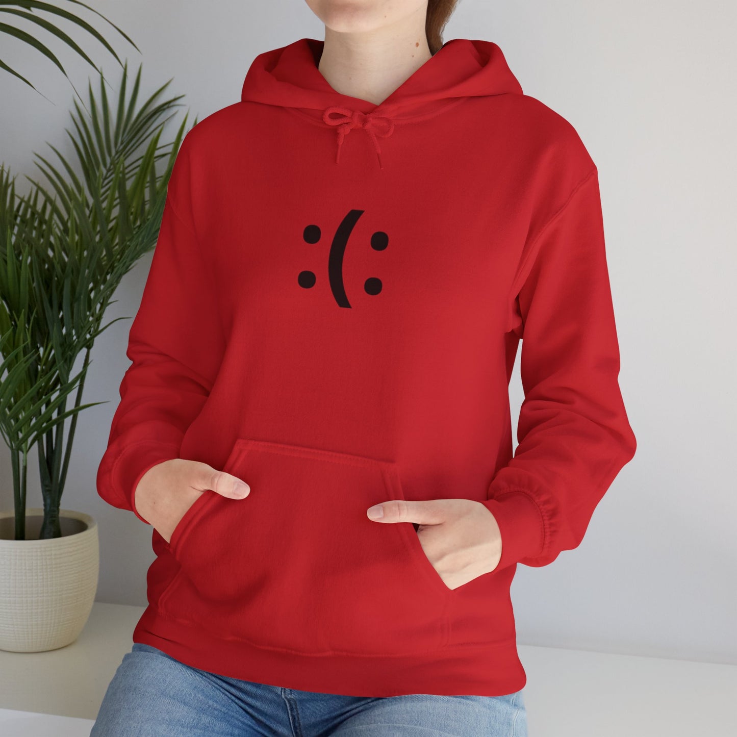 Hoodie "Smiley Bipolaire" - Unisex Heavy Blend™ Hooded Sweatshirt