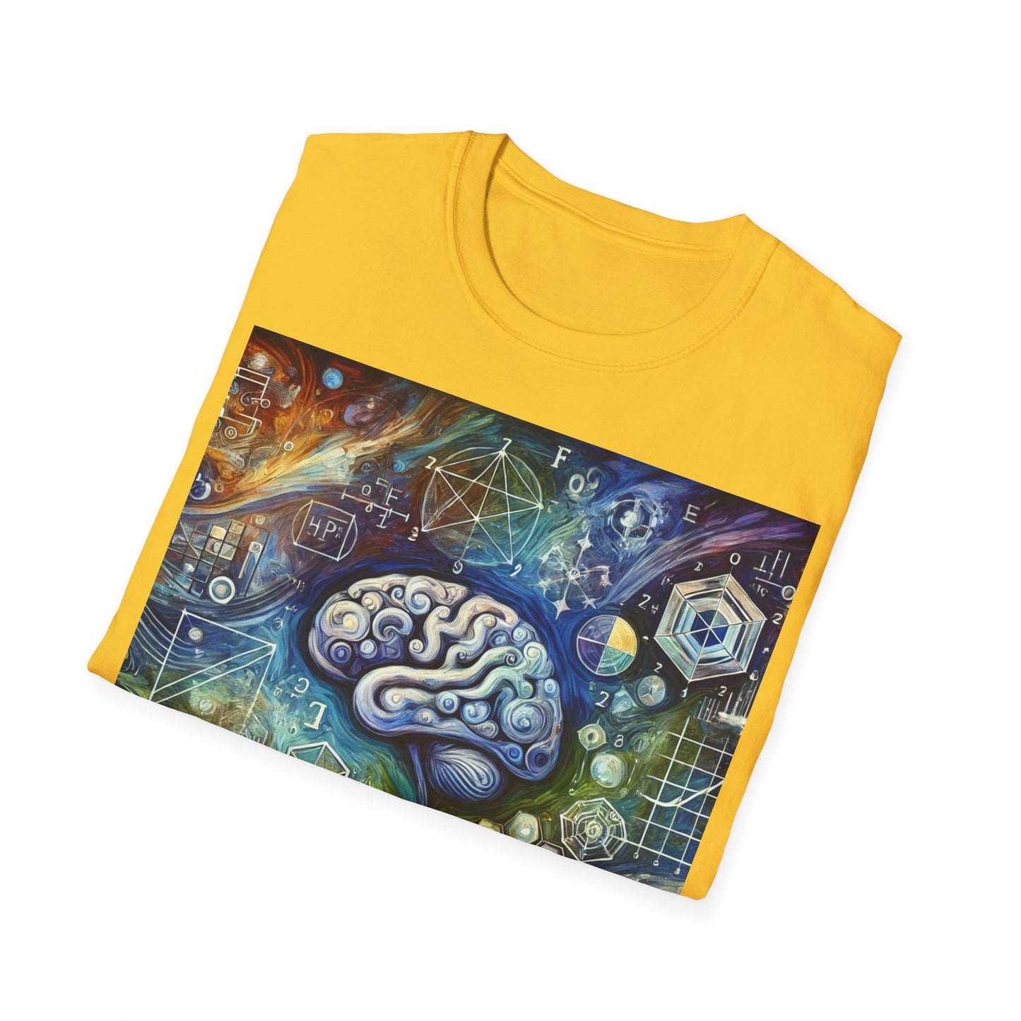 t-shirt "The brain " HPI / Gifted - Unisex Softstyle T-Shirt