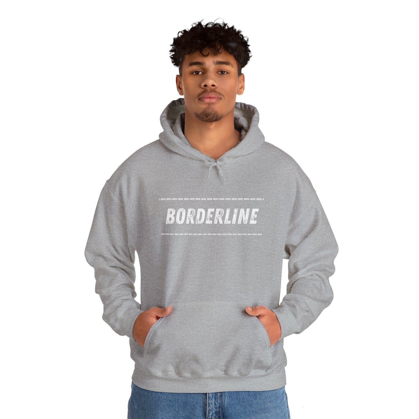 Hoodie "Borderline" - Unisex Heavy Blend™ Hooded Sweatshirt