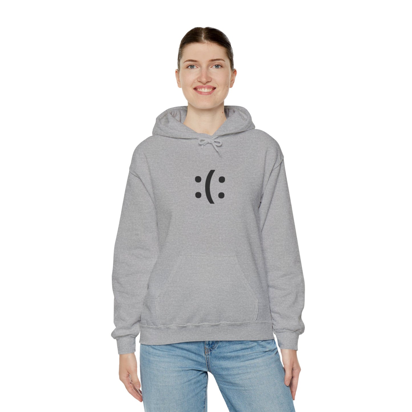 Hoodie "Smiley Bipolaire" - Unisex Heavy Blend™ Hooded Sweatshirt