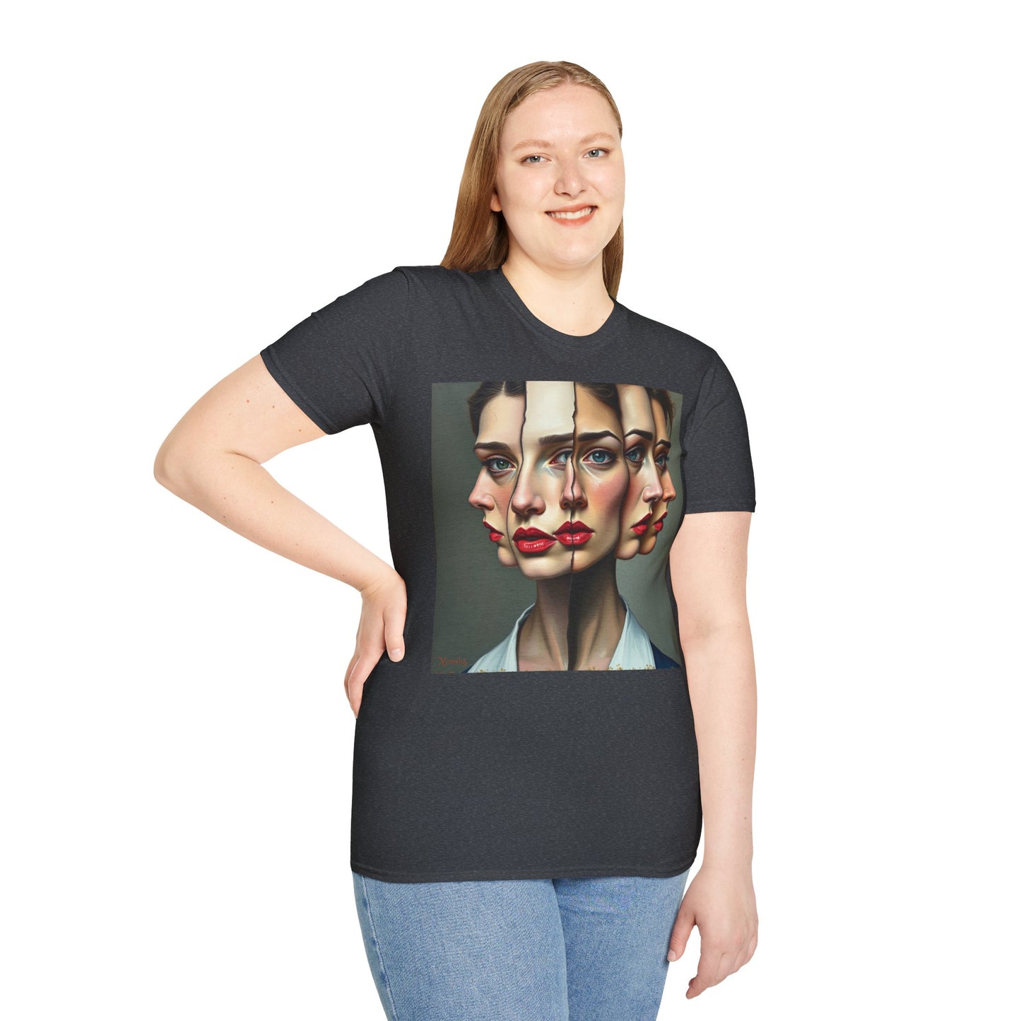 T-shirt " Reflets Fragmentés" TDI/DID - Unisex Softstyle T-Shirt