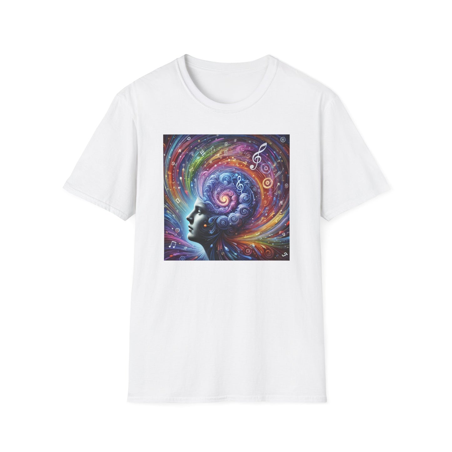 T-shirt "Vortex de pensées" HIP/Gifted - Unisex Softstyle T-Shirt