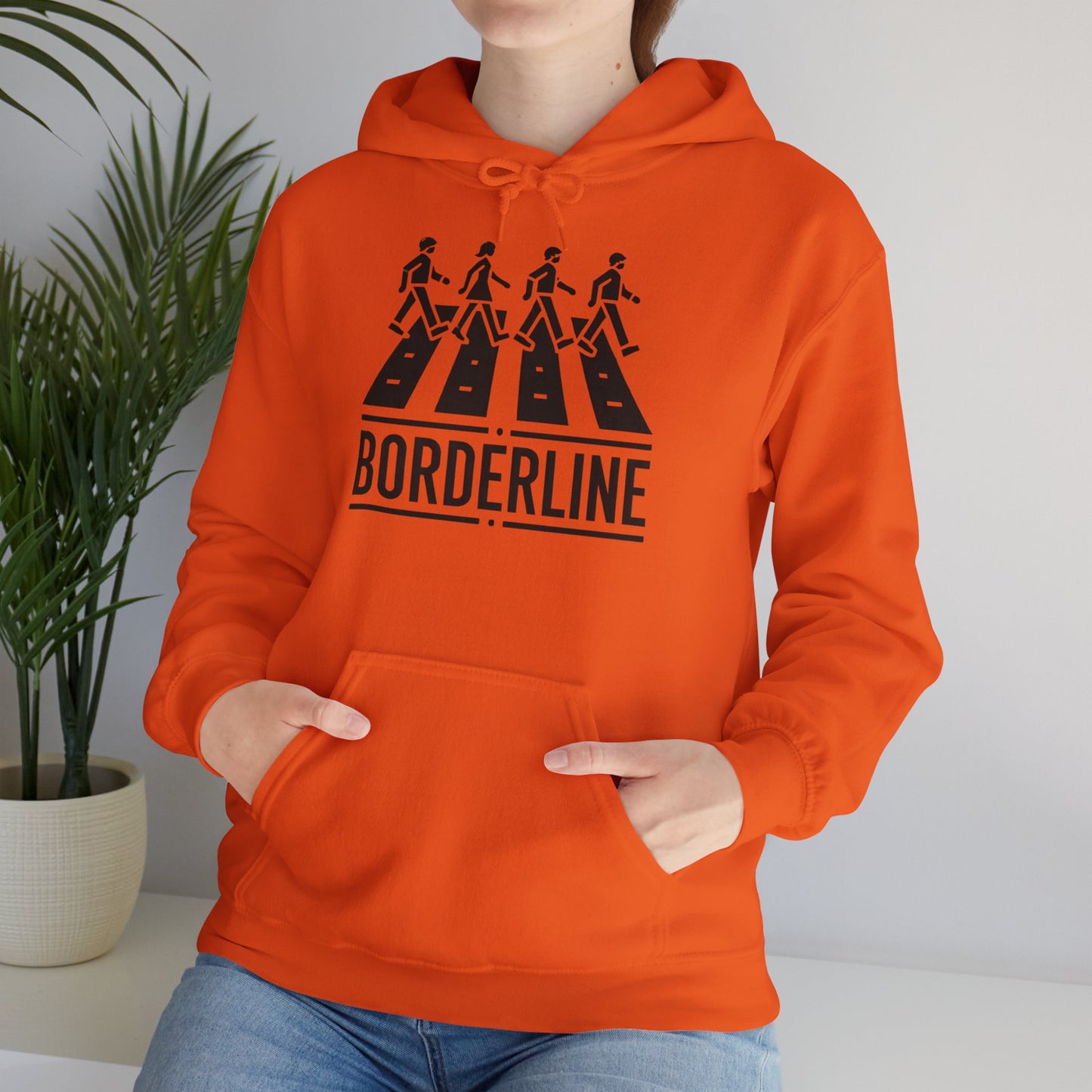 Hoodie "Borderline Abbey Road" - Unisex Heavy Blend™ Hooded Sweatshirt