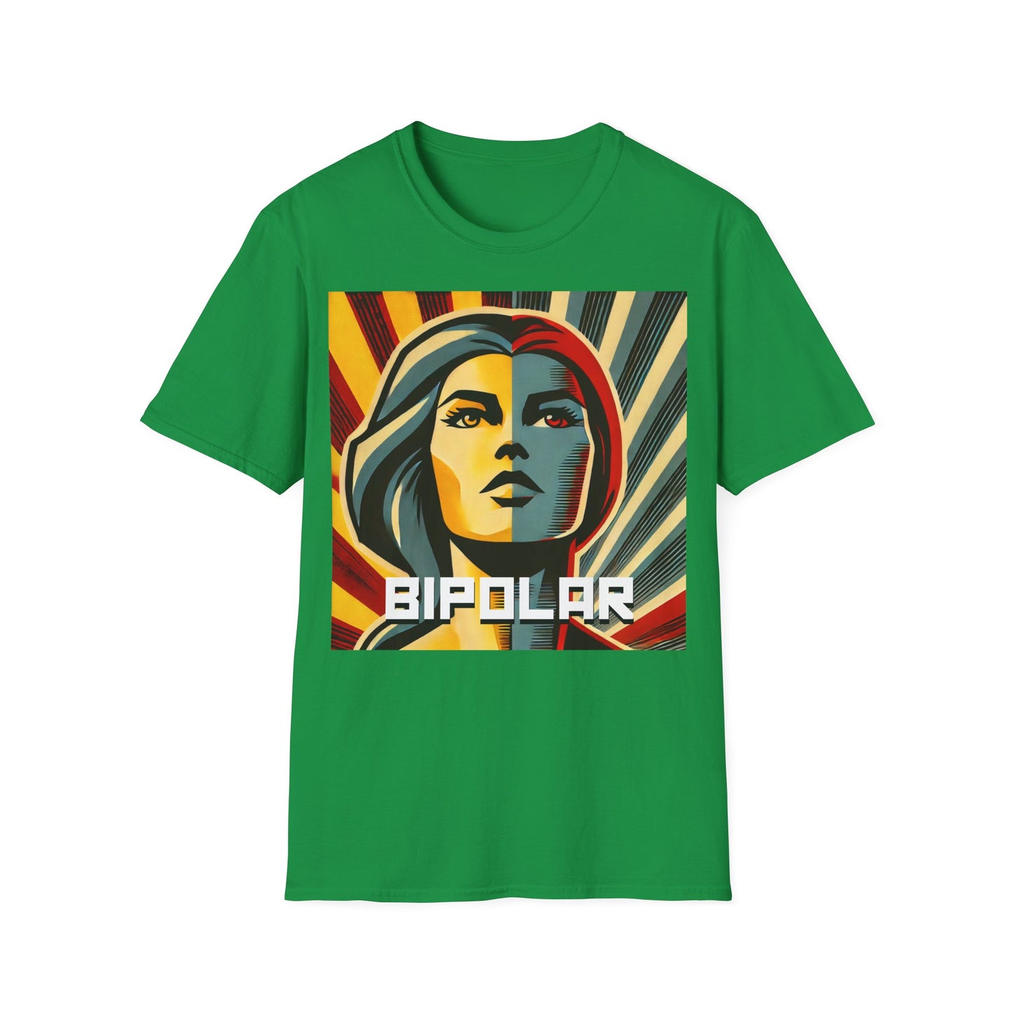 T-shirt "Bipolar Comrade" - Unisex Softstyle T-Shirt