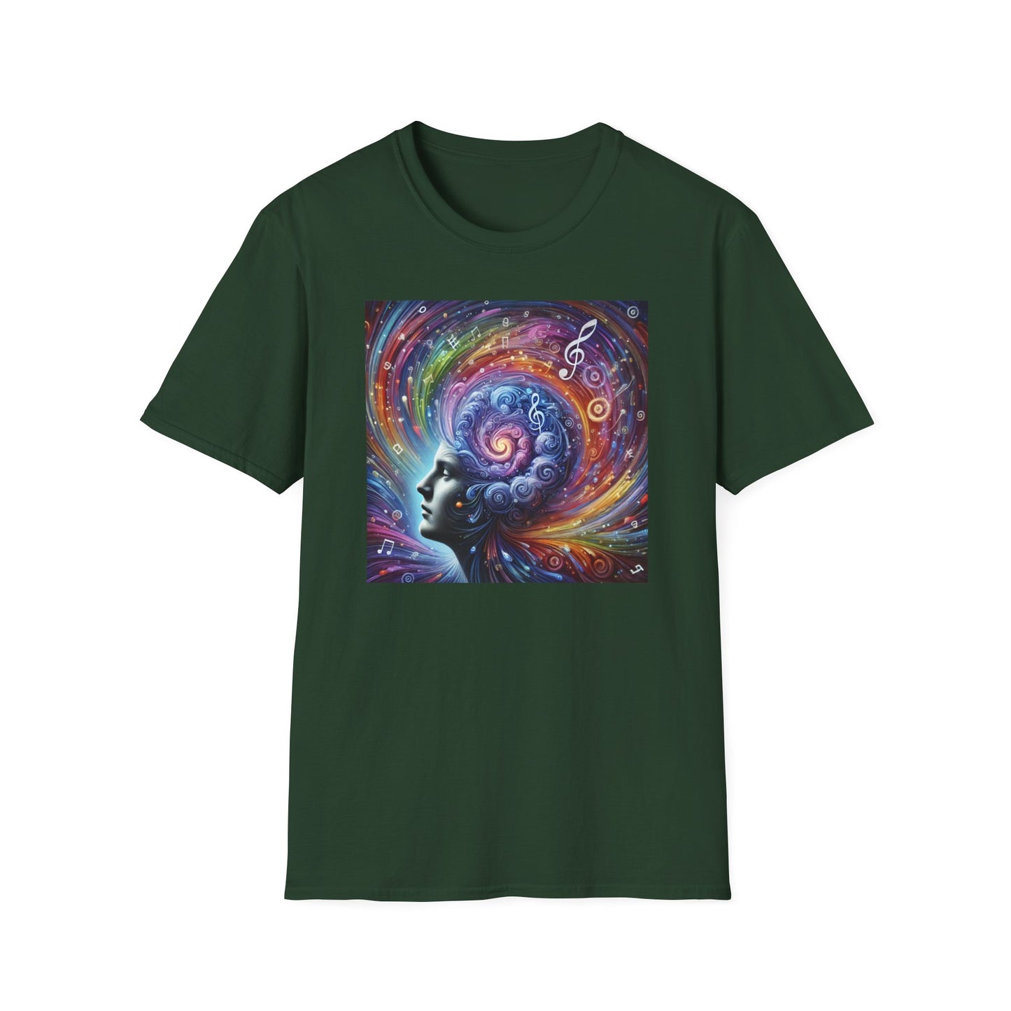 T-shirt "Vortex de pensées" HIP/Gifted - Unisex Softstyle T-Shirt