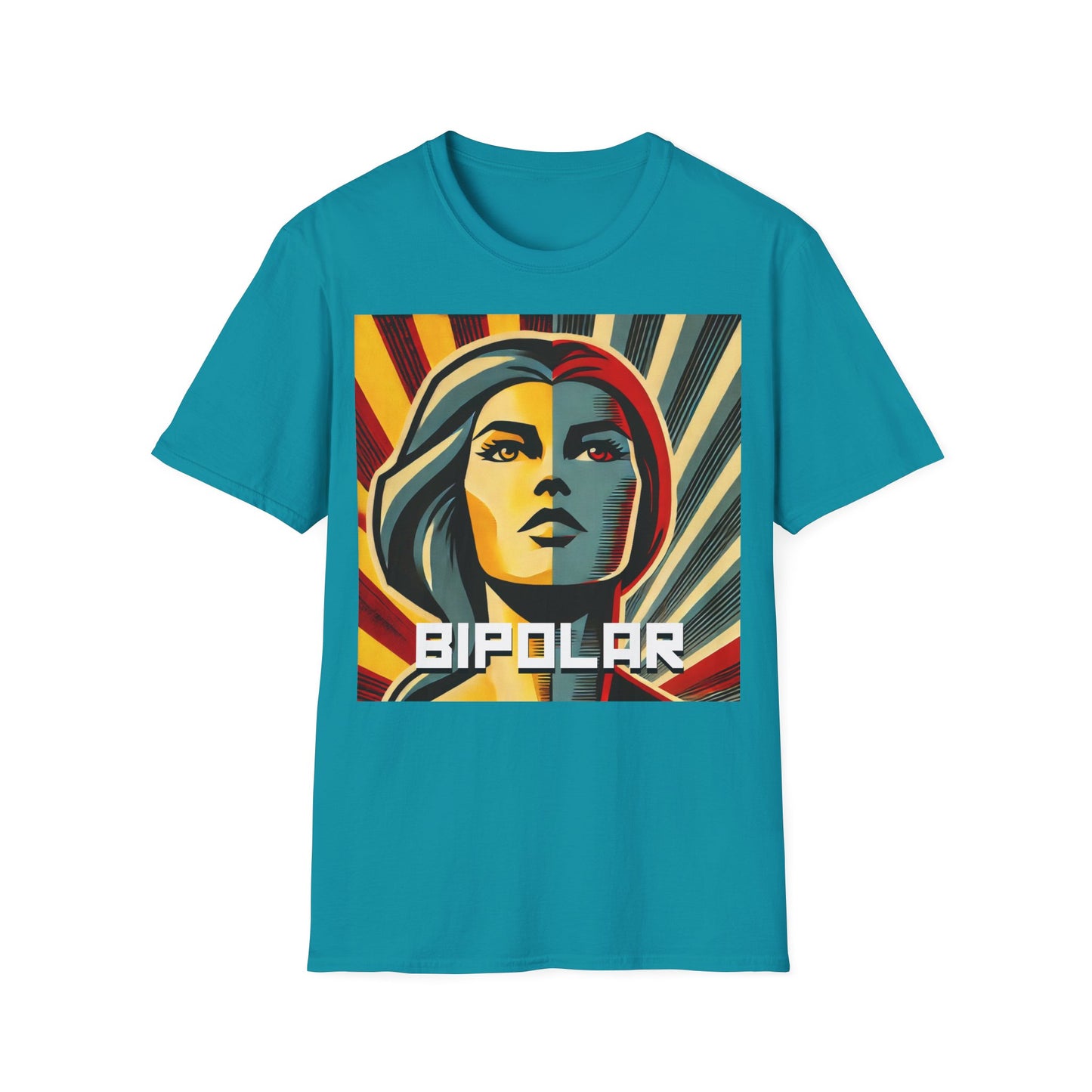 T-shirt "Bipolar Comrade" - Unisex Softstyle T-Shirt