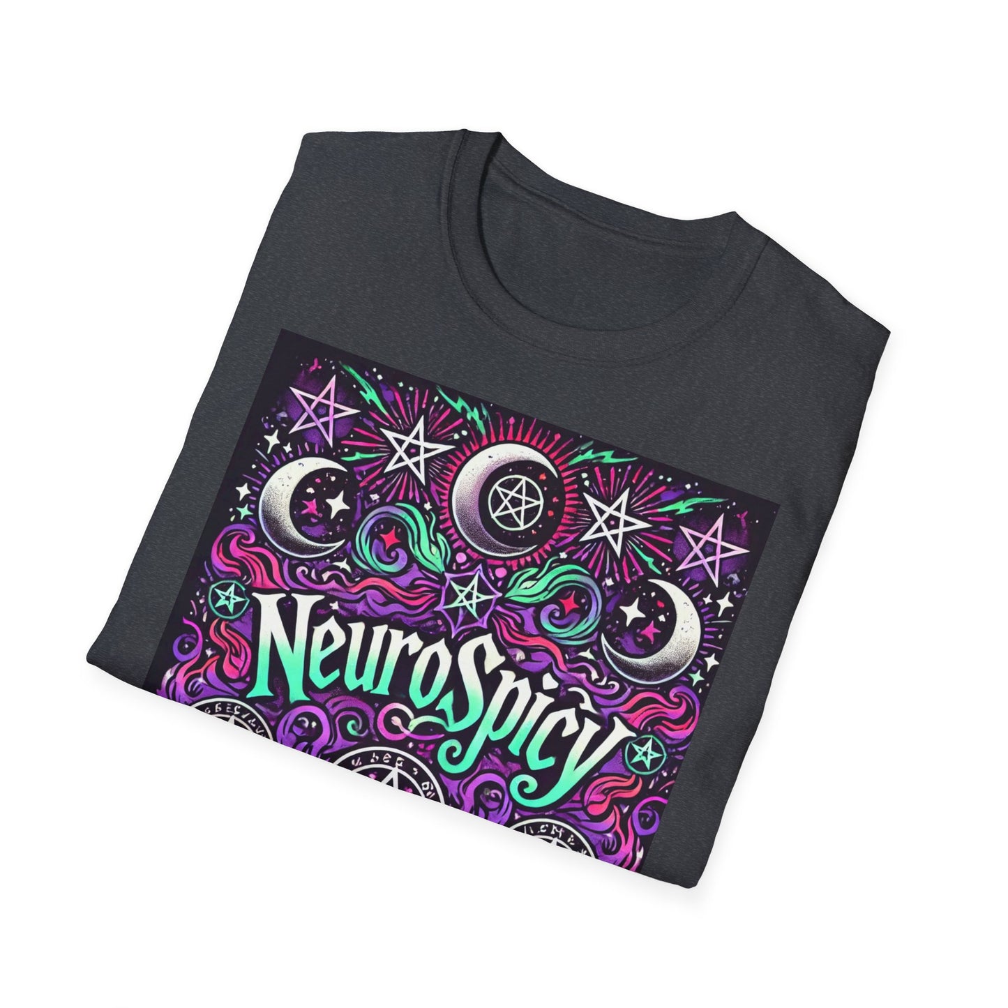 T-shirt "Wicca Neurospicy" - Unisex Softstyle T-Shirt