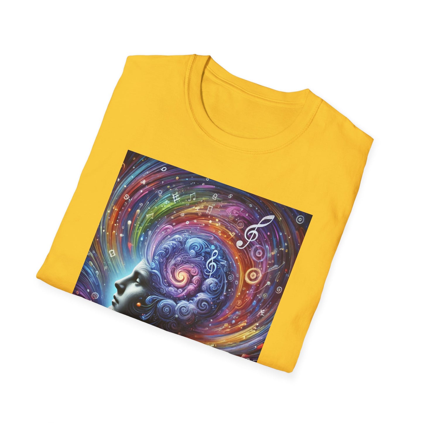 T-shirt "Vortex de pensées" HIP/Gifted - Unisex Softstyle T-Shirt