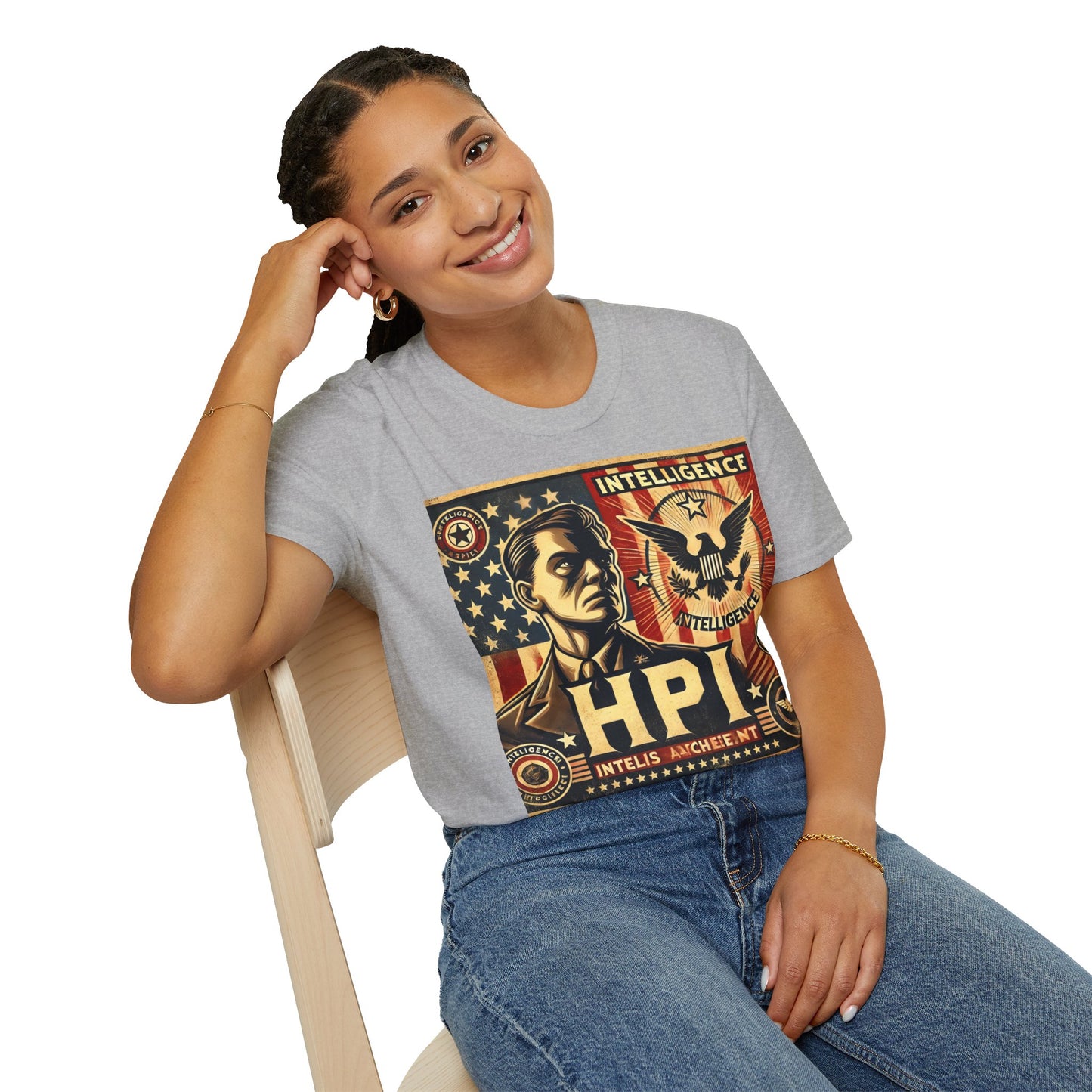 T-shirt "American HPI" - Unisex Softstyle T-Shirt