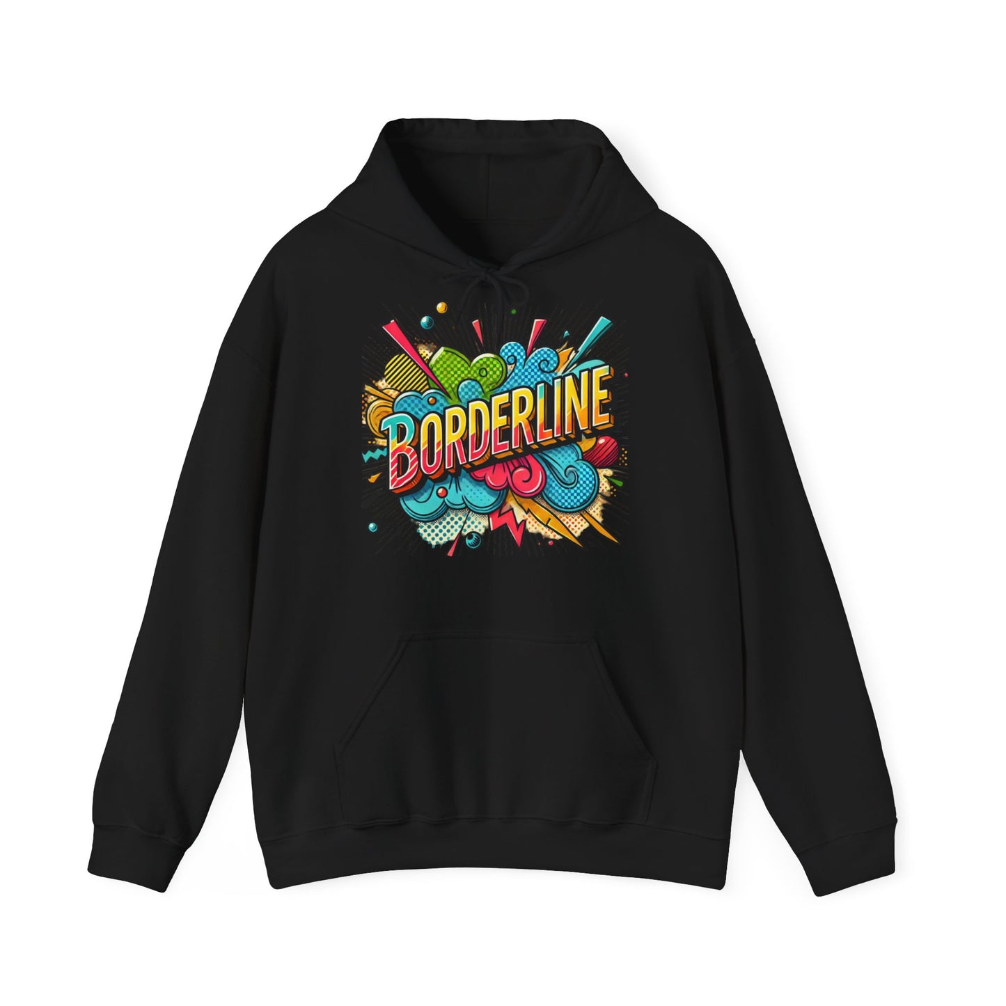 Hoodie " Borderline Kaboom" - Unisex Heavy Blend™ Hooded Sweatshirt