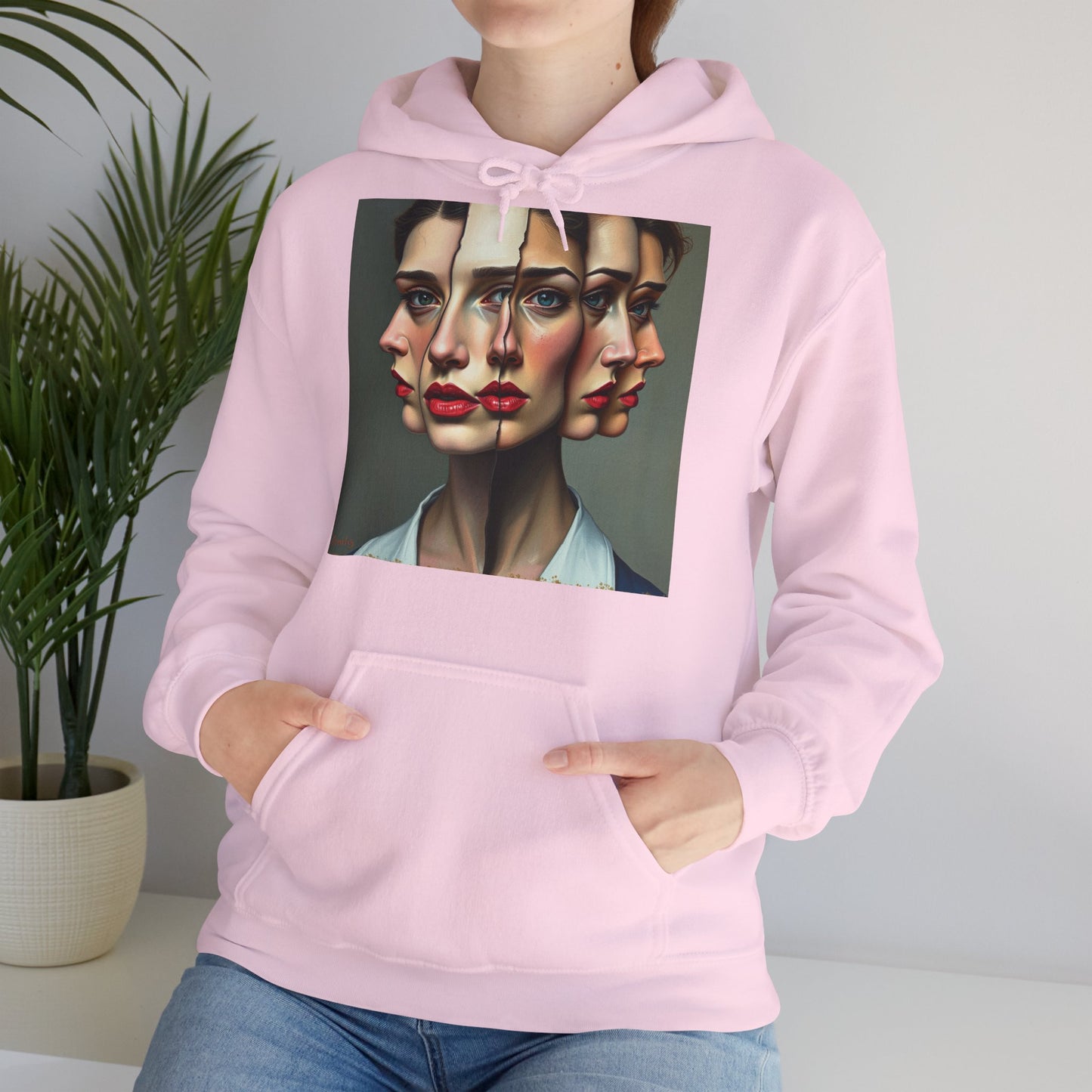 Hoodie "Reflets Fragmentés" - Unisex Heavy Blend™ Hooded Sweatshirt